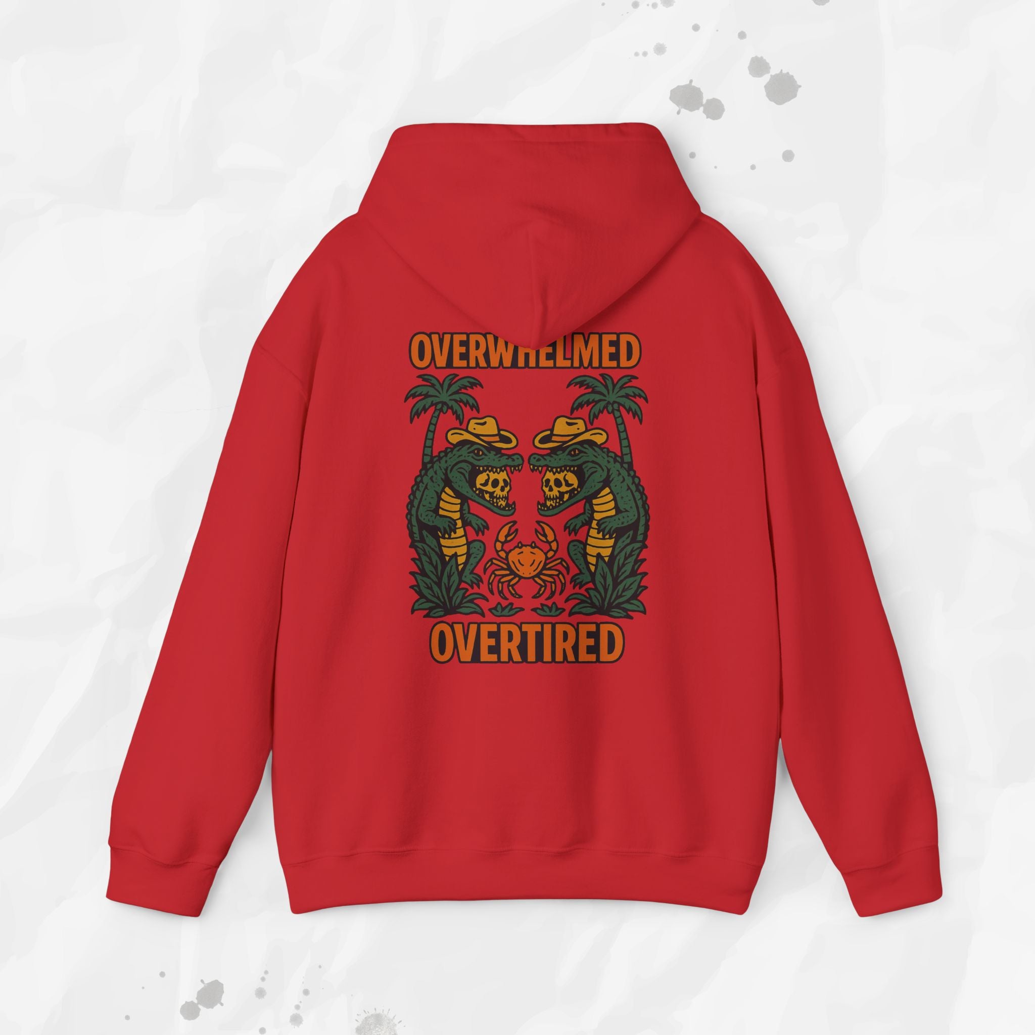 Overwhelmed & Overtired – Hoodie