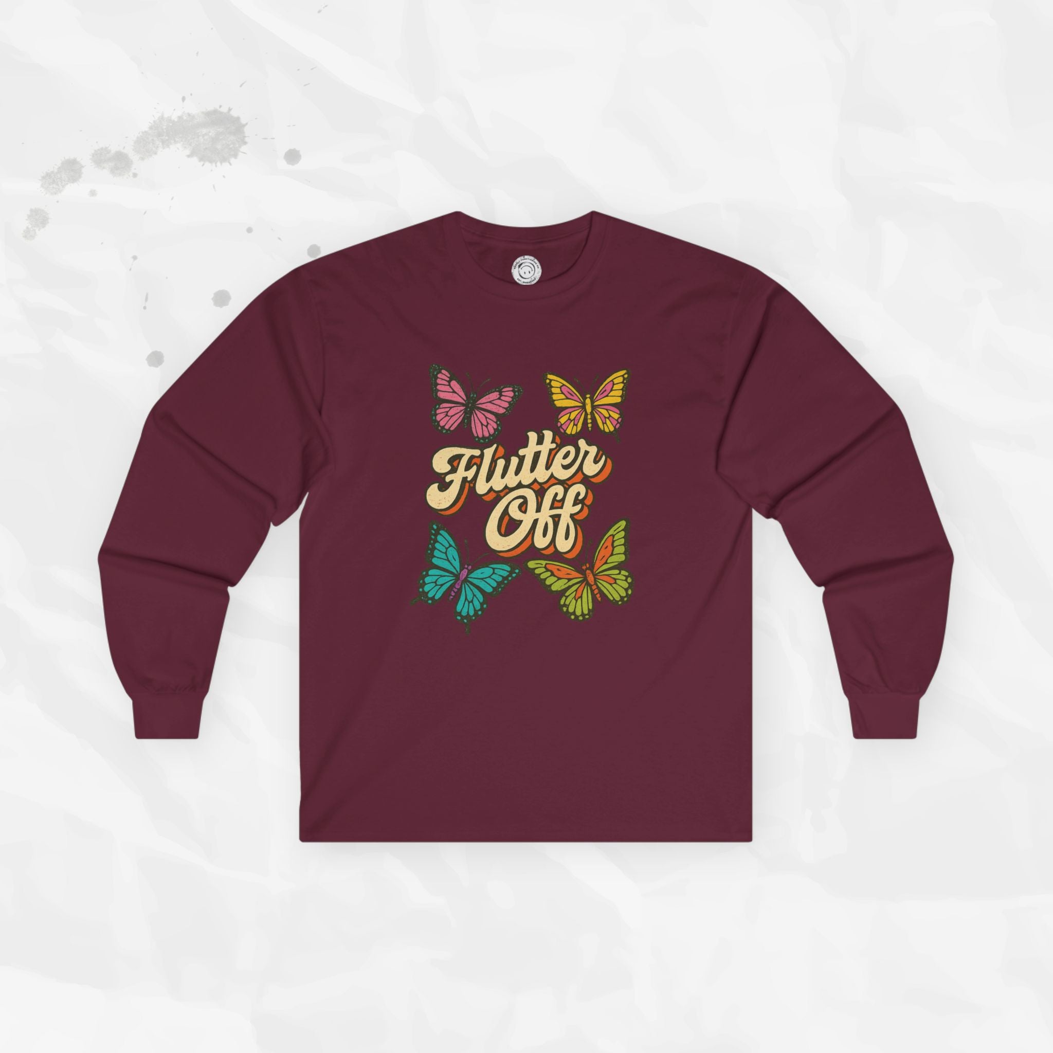Flutter Off - Long Sleeve T-Shirt