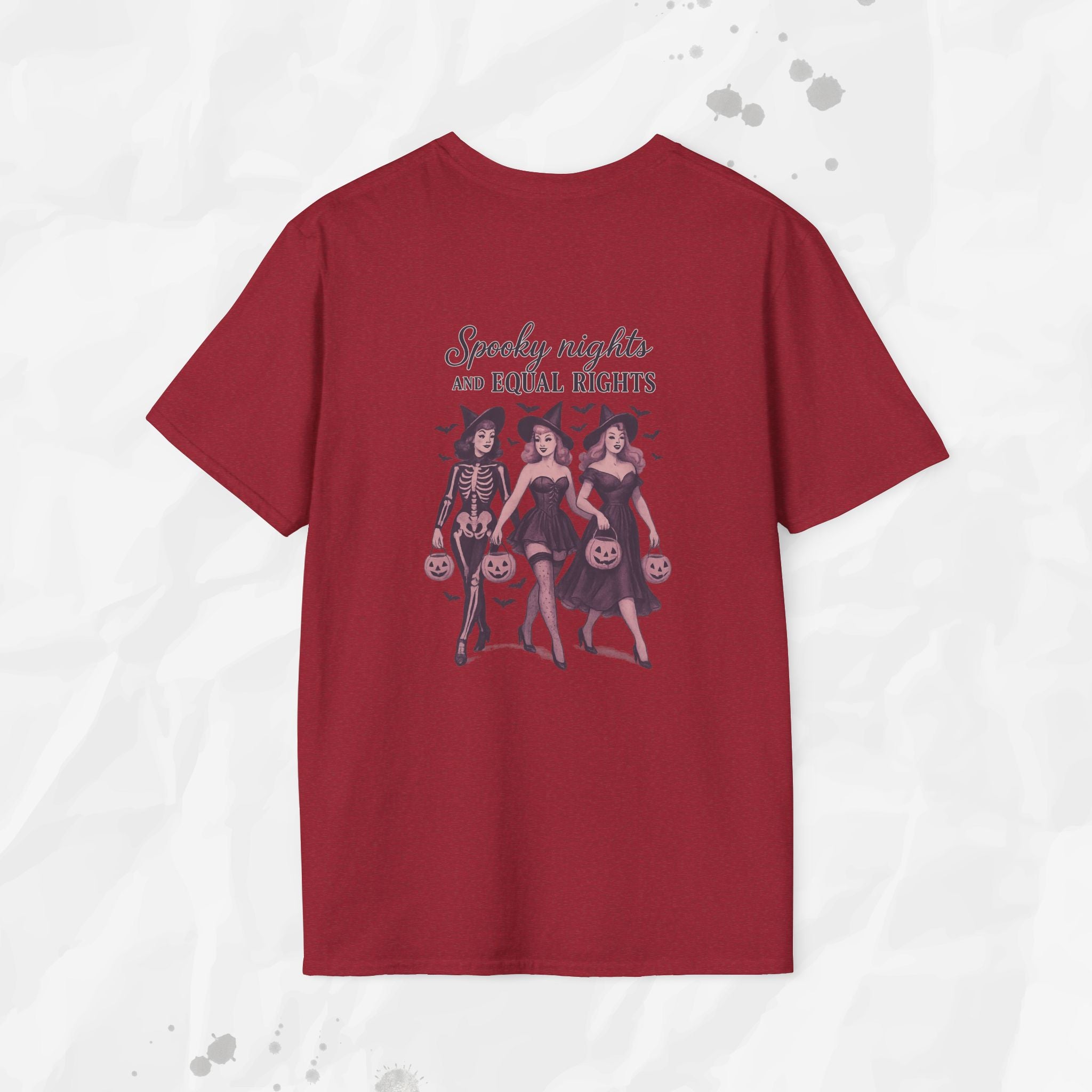 Spooky Nights and Equal Rights - T-Shirt