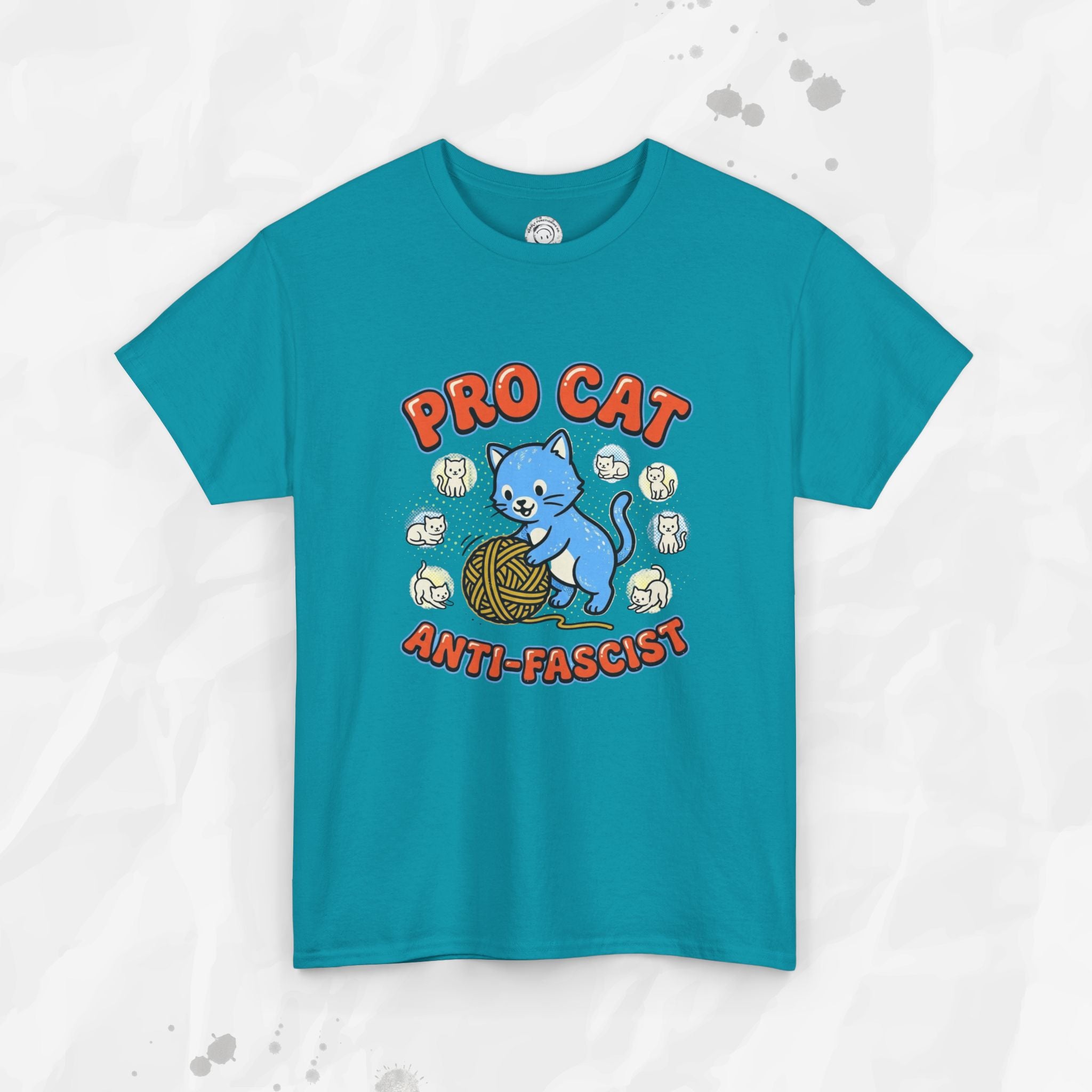 Pro Cat Anti-Fascist – T-Shirt