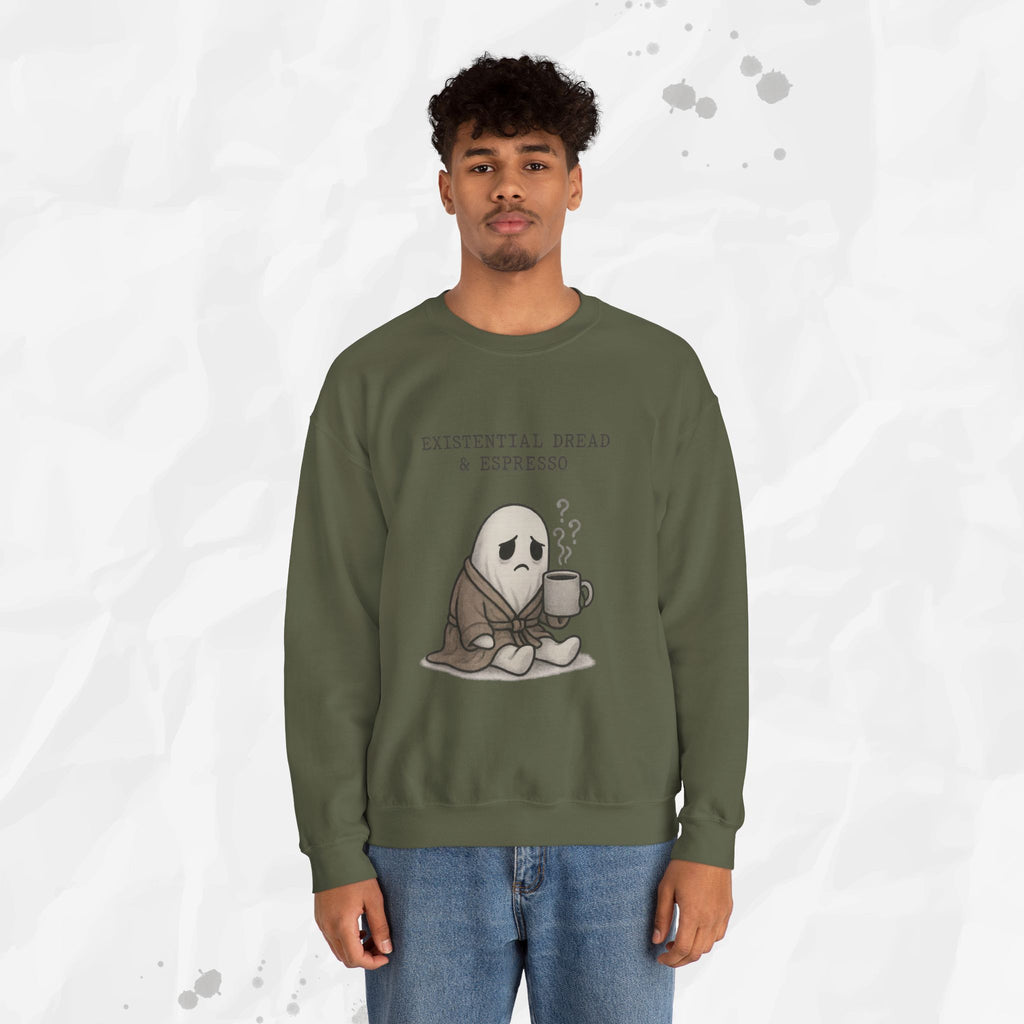 Existential Dread & Espresso - Crewneck Sweatshirt