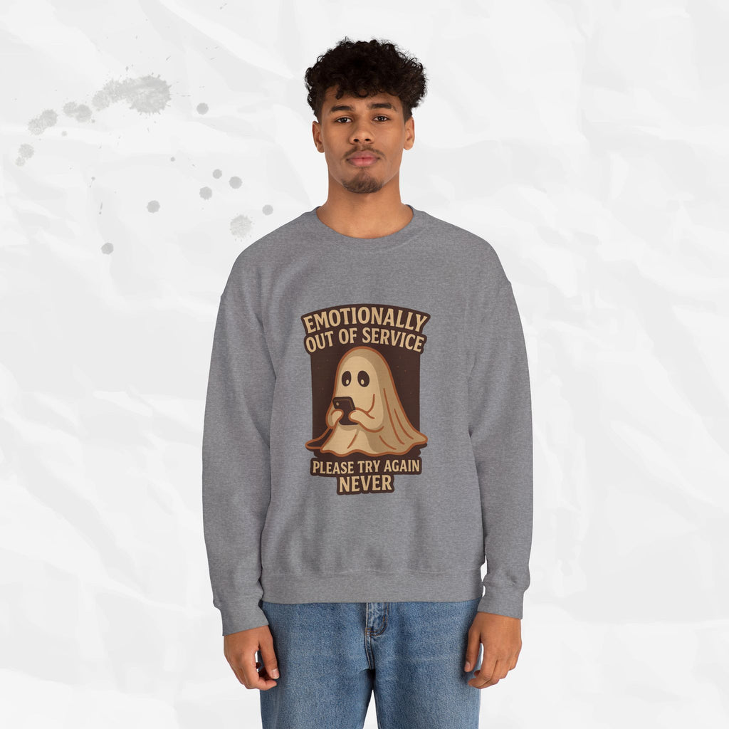 Emotionally Out of Service – Crewneck Sweatshirt