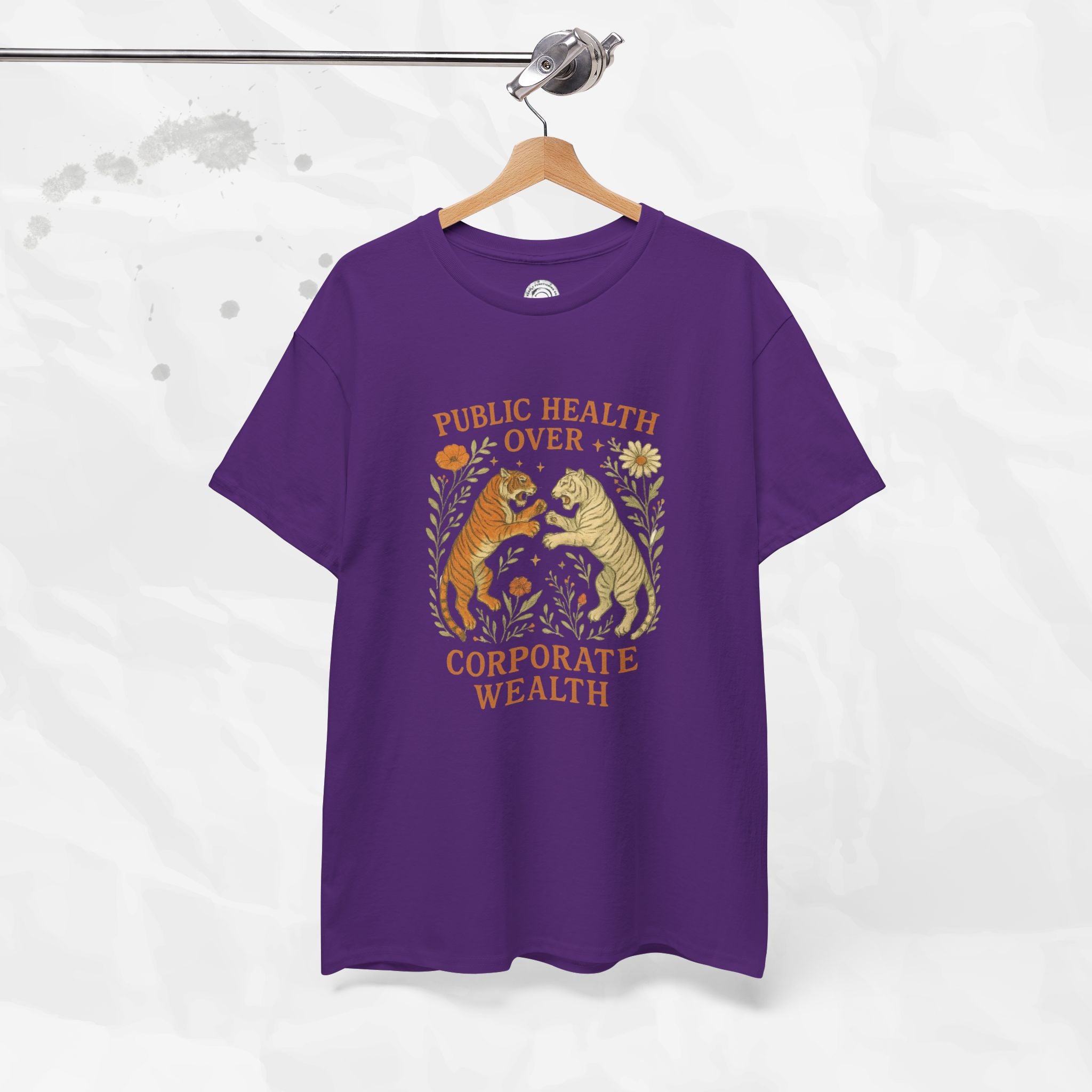 Public Health Over Corporate Wealth - T-Shirt