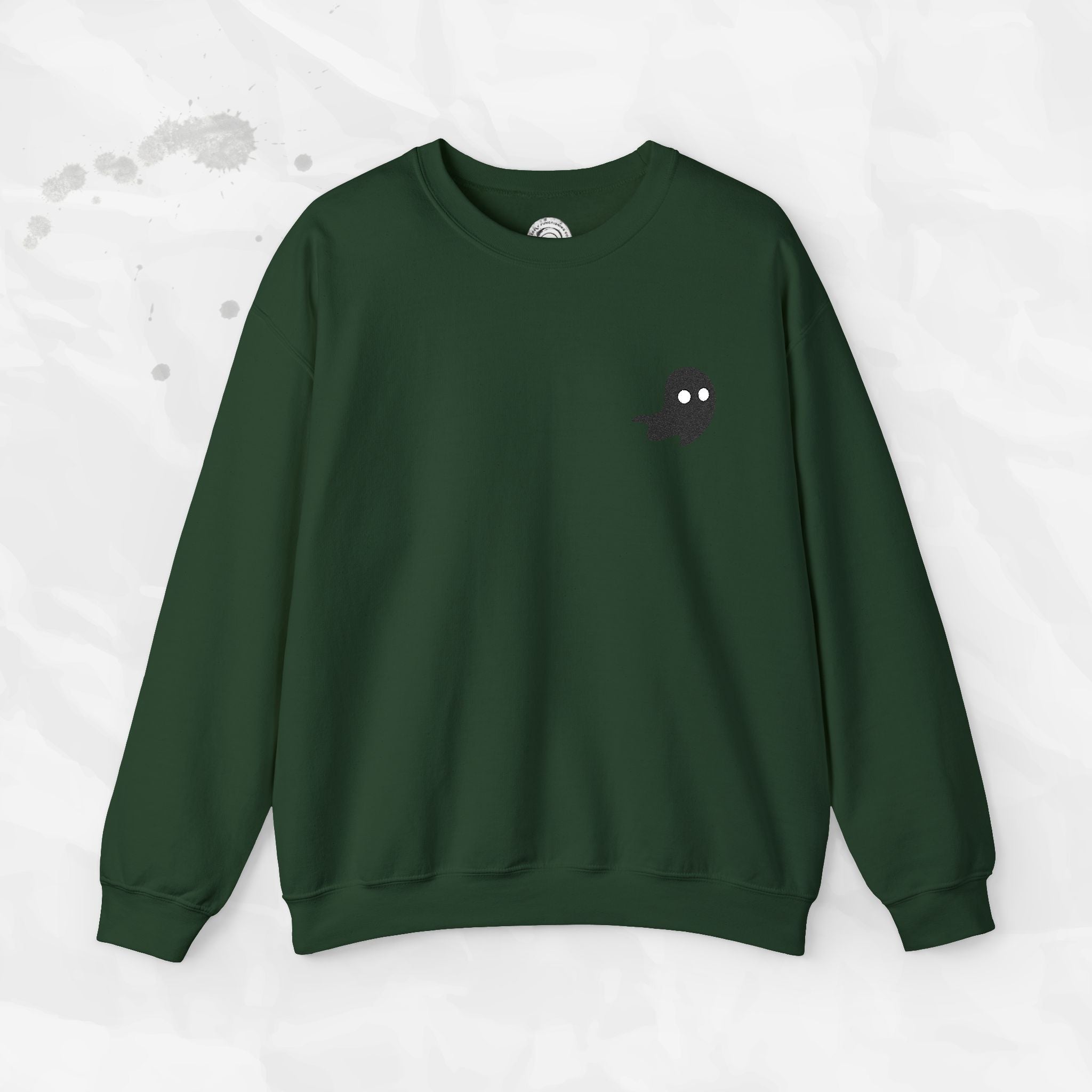 Lil Ghost - Embroidered Crewneck Sweatshirt