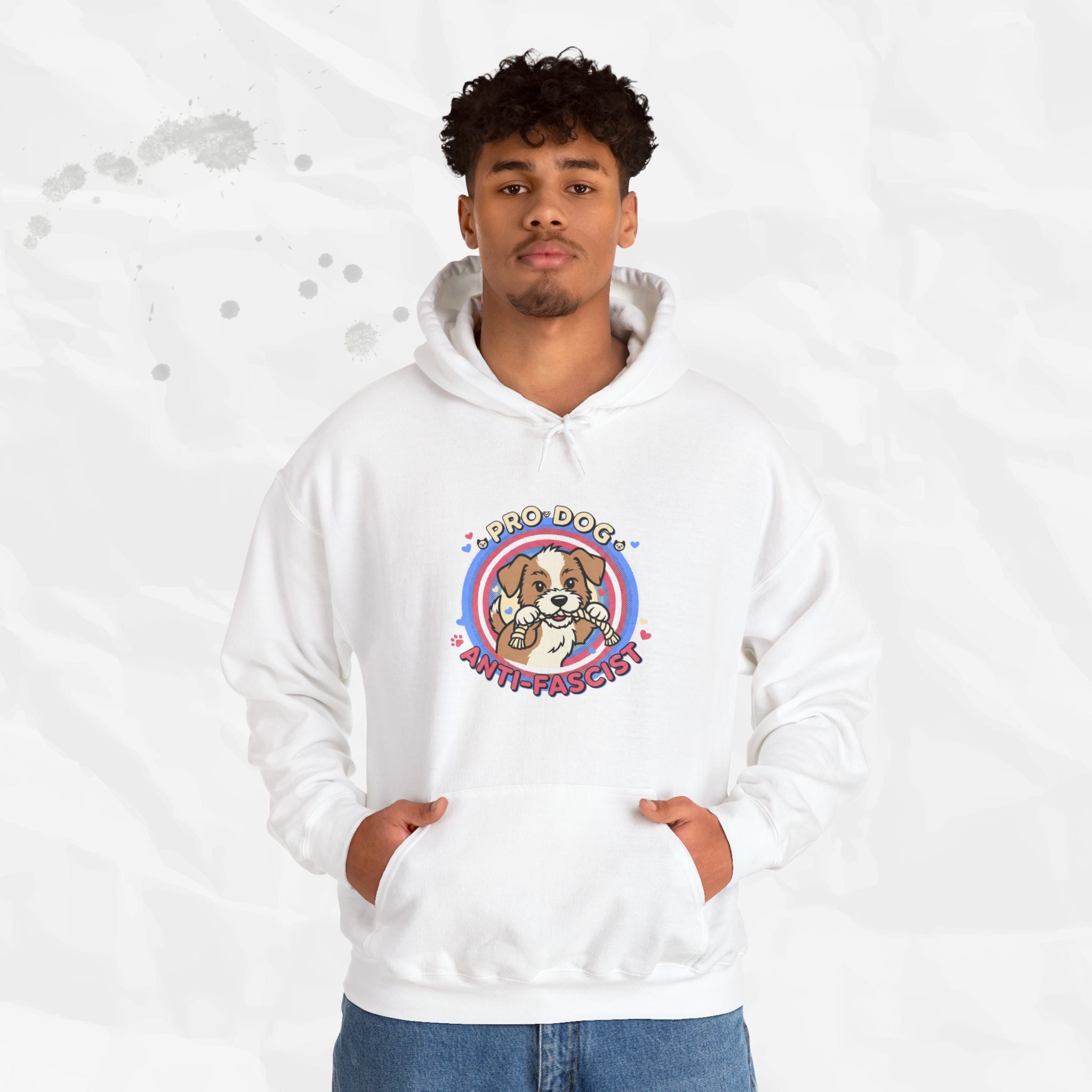 Pro Dog Anti-Fascist – Hoodie