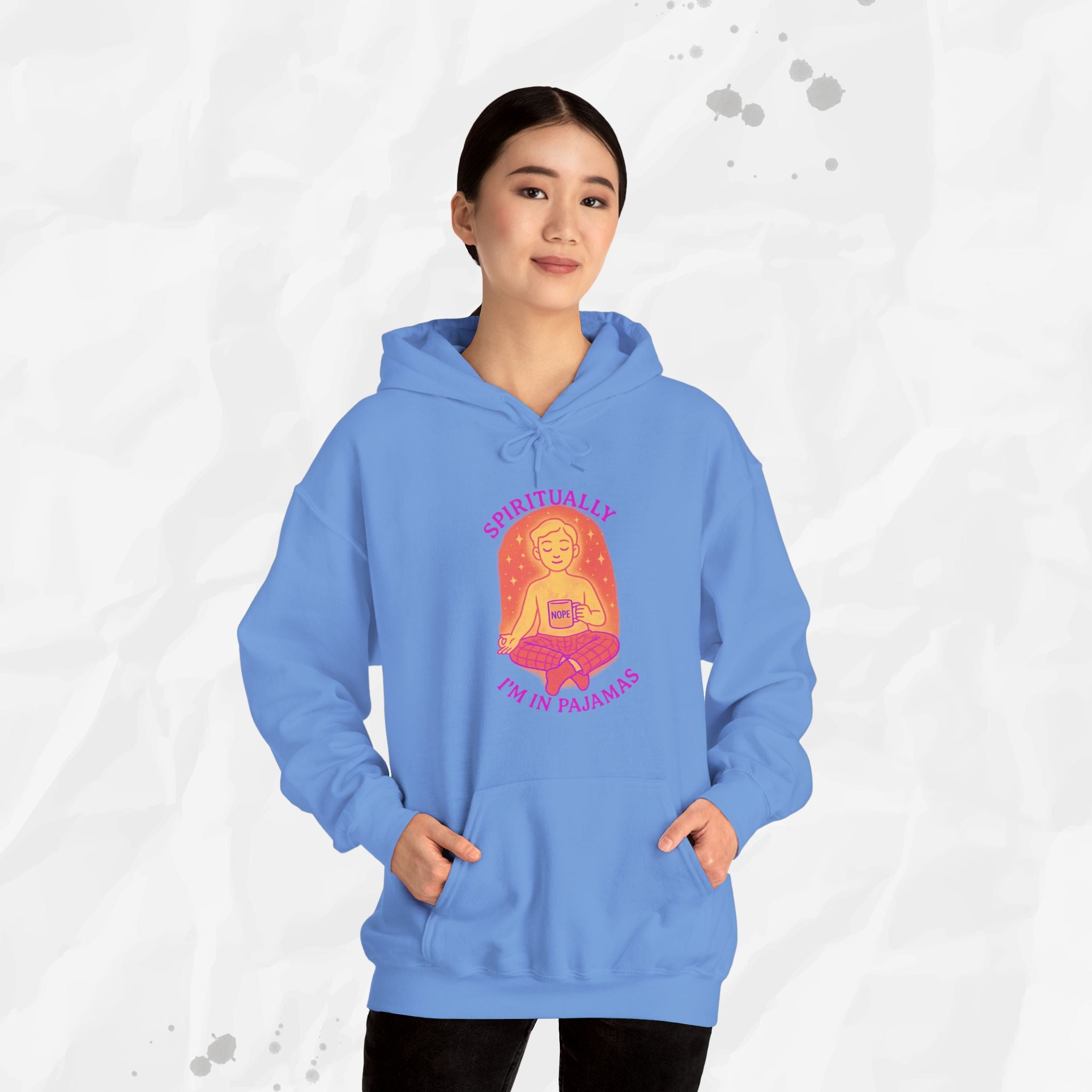 Spiritually Im in Pajamas - Hoodie