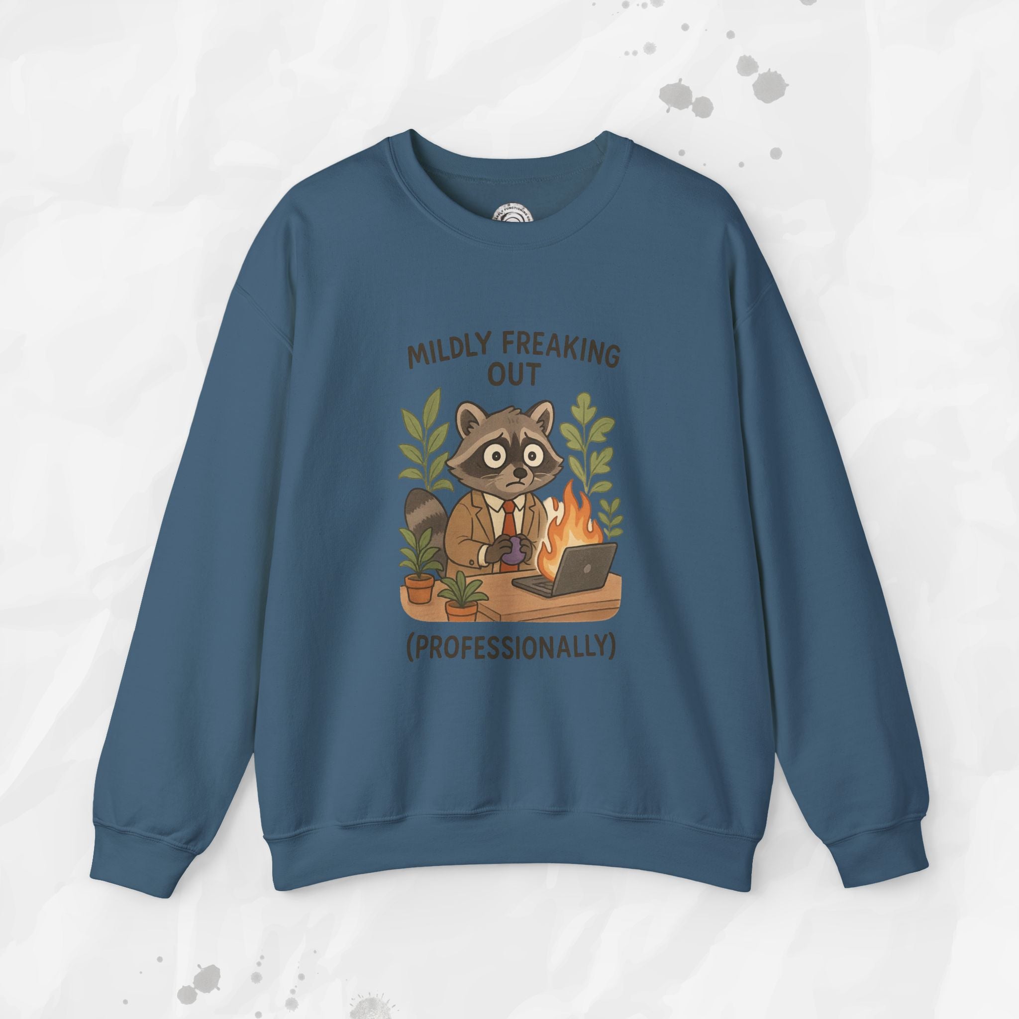 Mildly Freaking Out (Professionally) - Crewneck Sweatshirt