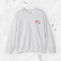 Bloom - Sweat-shirt à col rond brodé