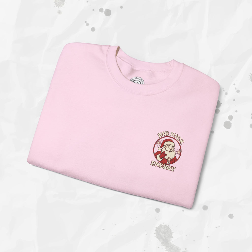 Big Nick Energy – Crewneck Sweatshirt (Pocket Print)