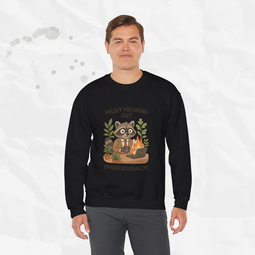 Mildly Freaking Out (Professionally) - Crewneck Sweatshirt