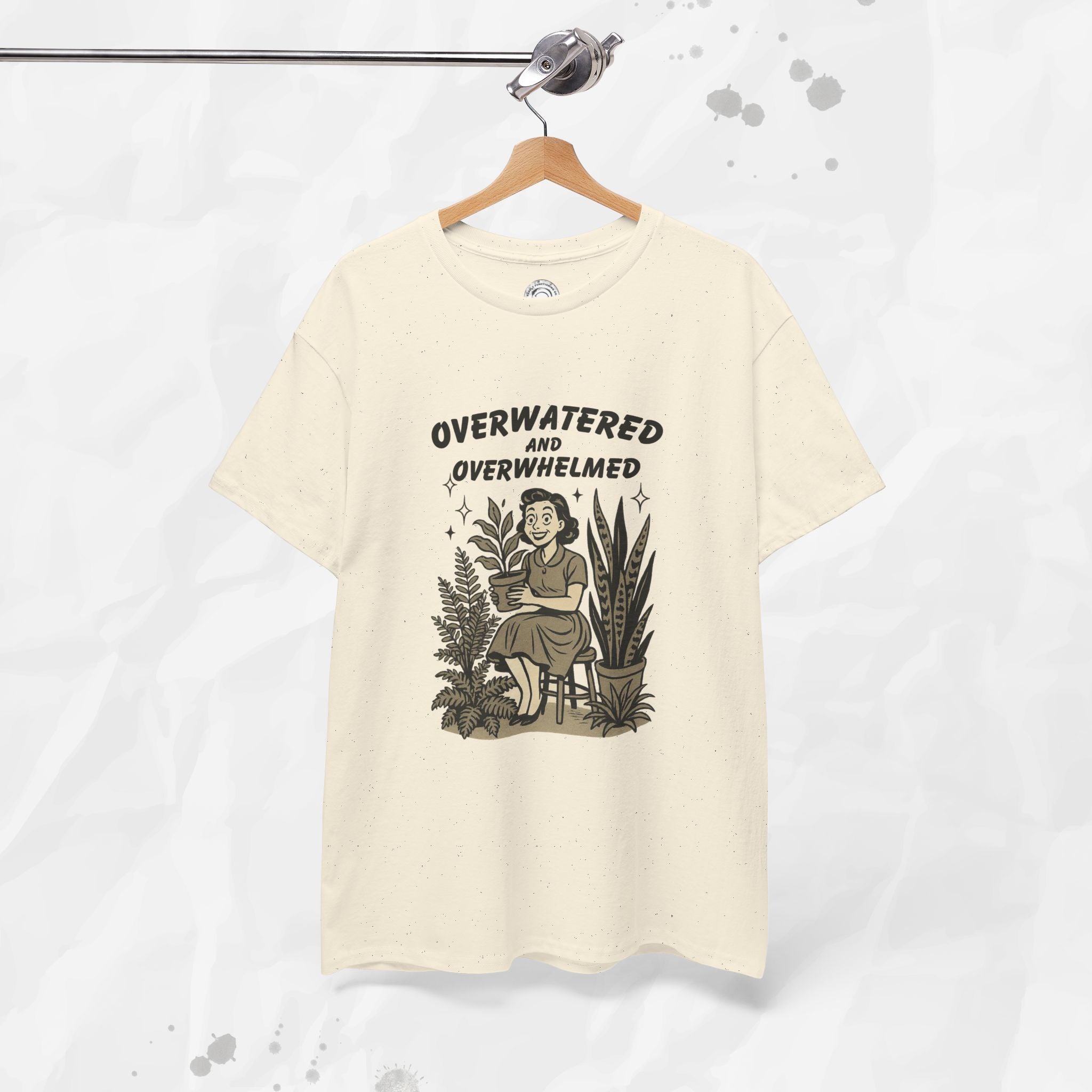 Overwatered and Overwhelmed - T-Shirt