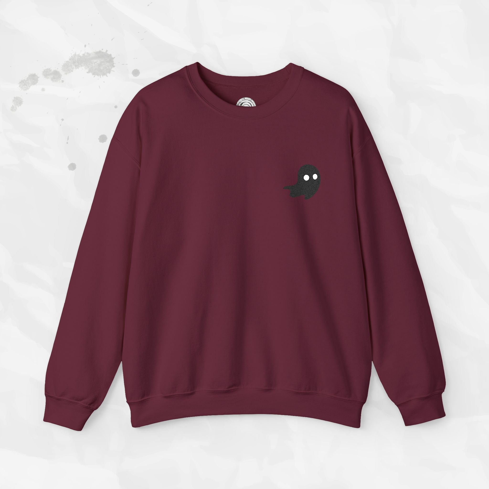 Lil Ghost - Embroidered Crewneck Sweatshirt