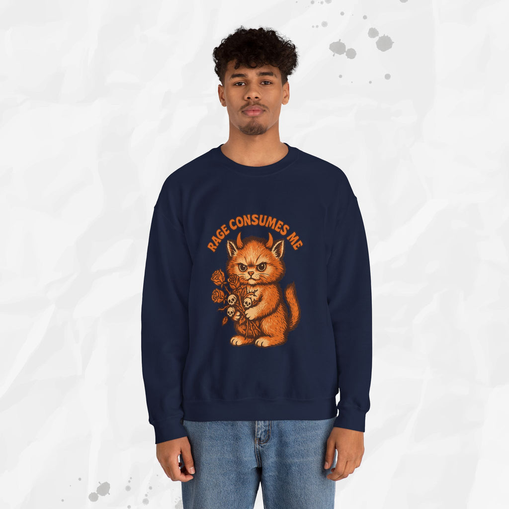 Rage Consumes Me - Crewneck Sweatshirt