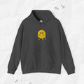Sweat à capuche brodé Melty Smiley