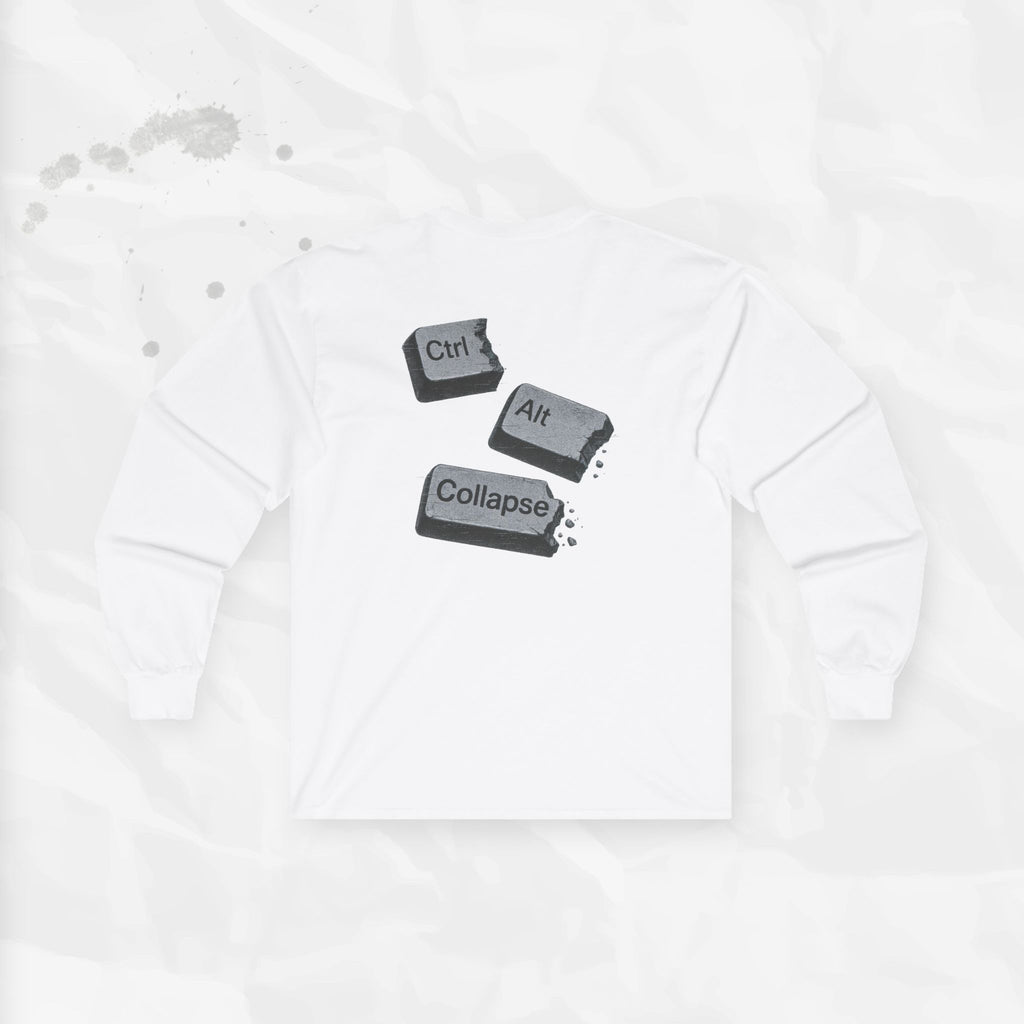 Ctrl Alt Collapse - Long Sleeve T-Shirt