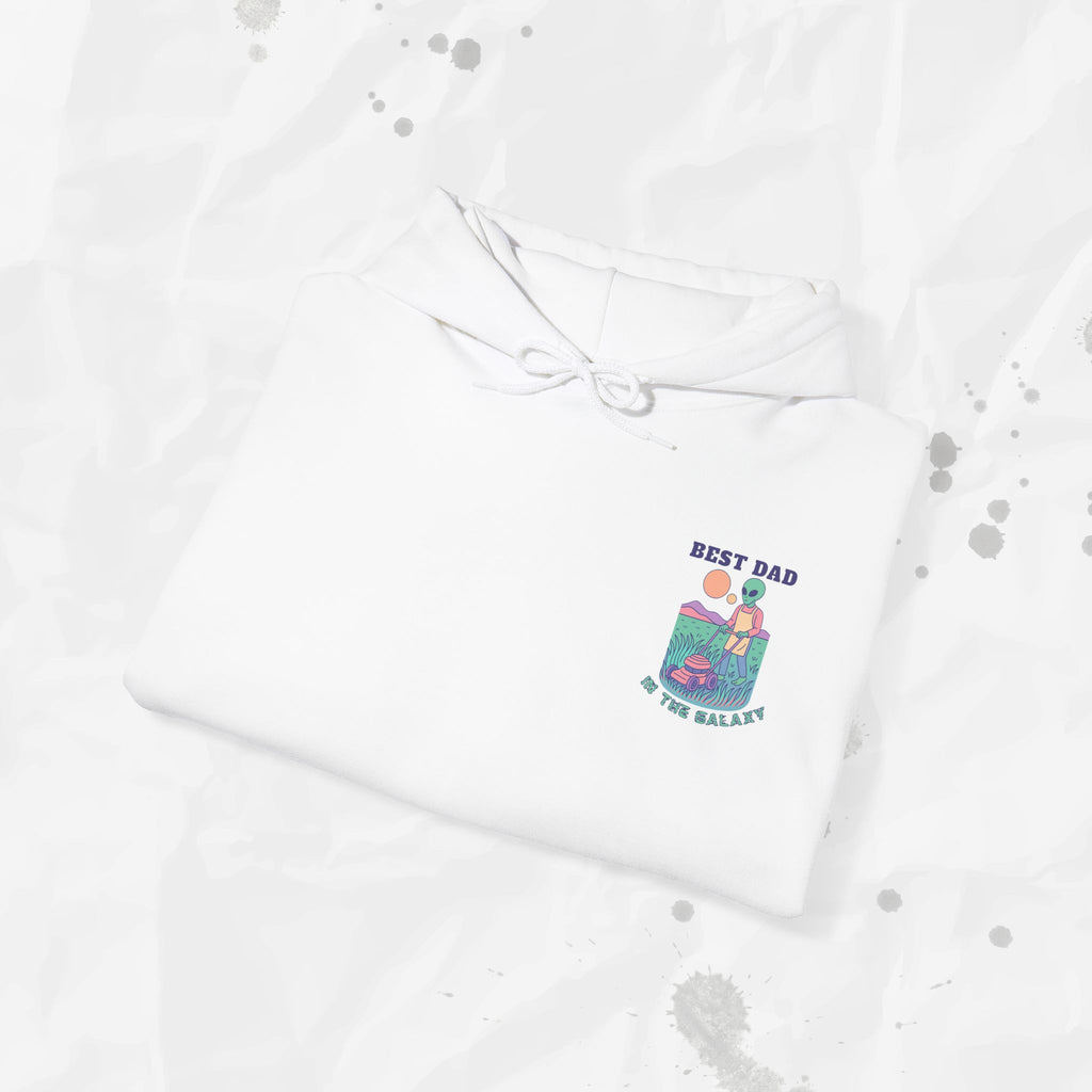Best Dad in the Galaxy – Hoodie (Pocket Print)