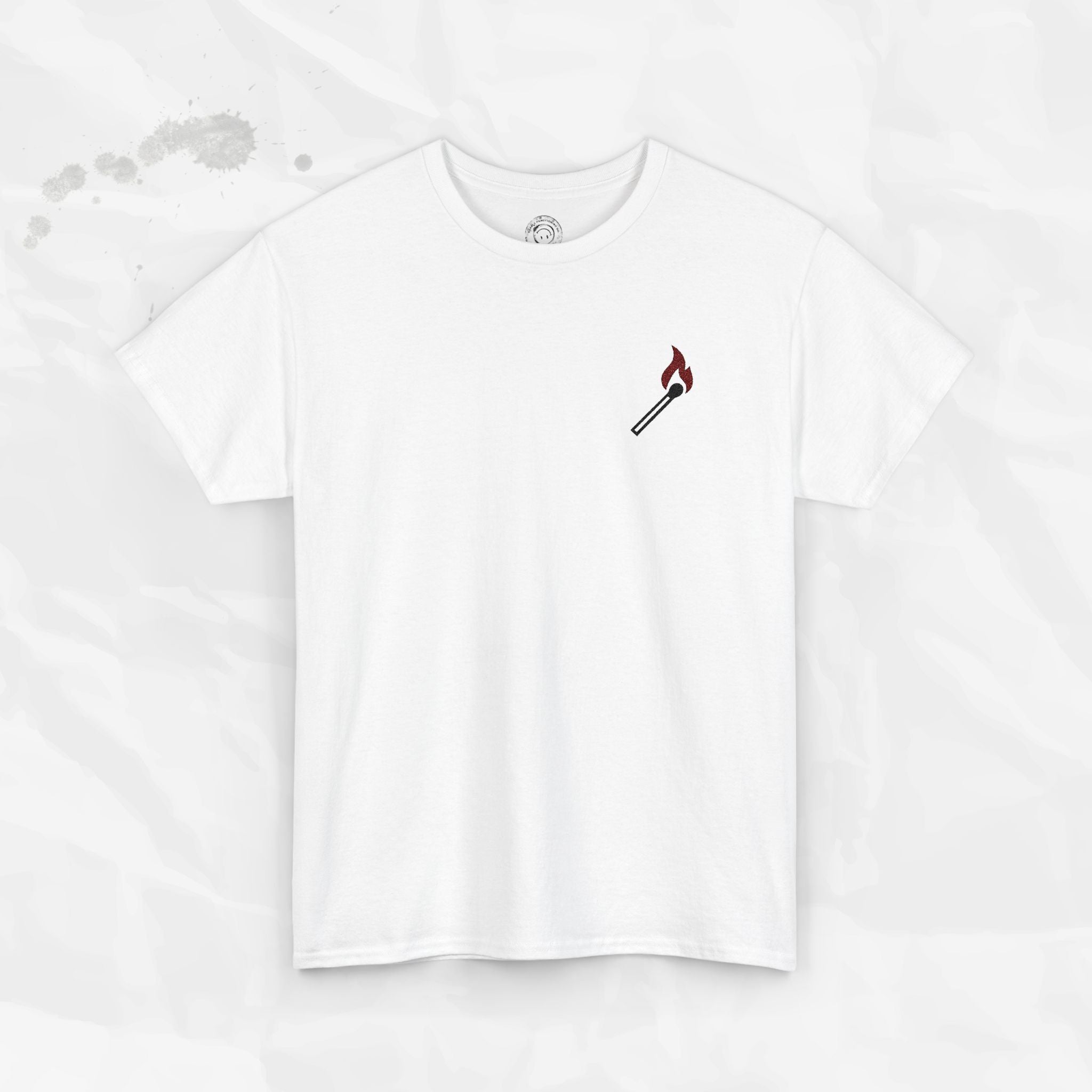 Matchstick - Embroidered T-Shirt