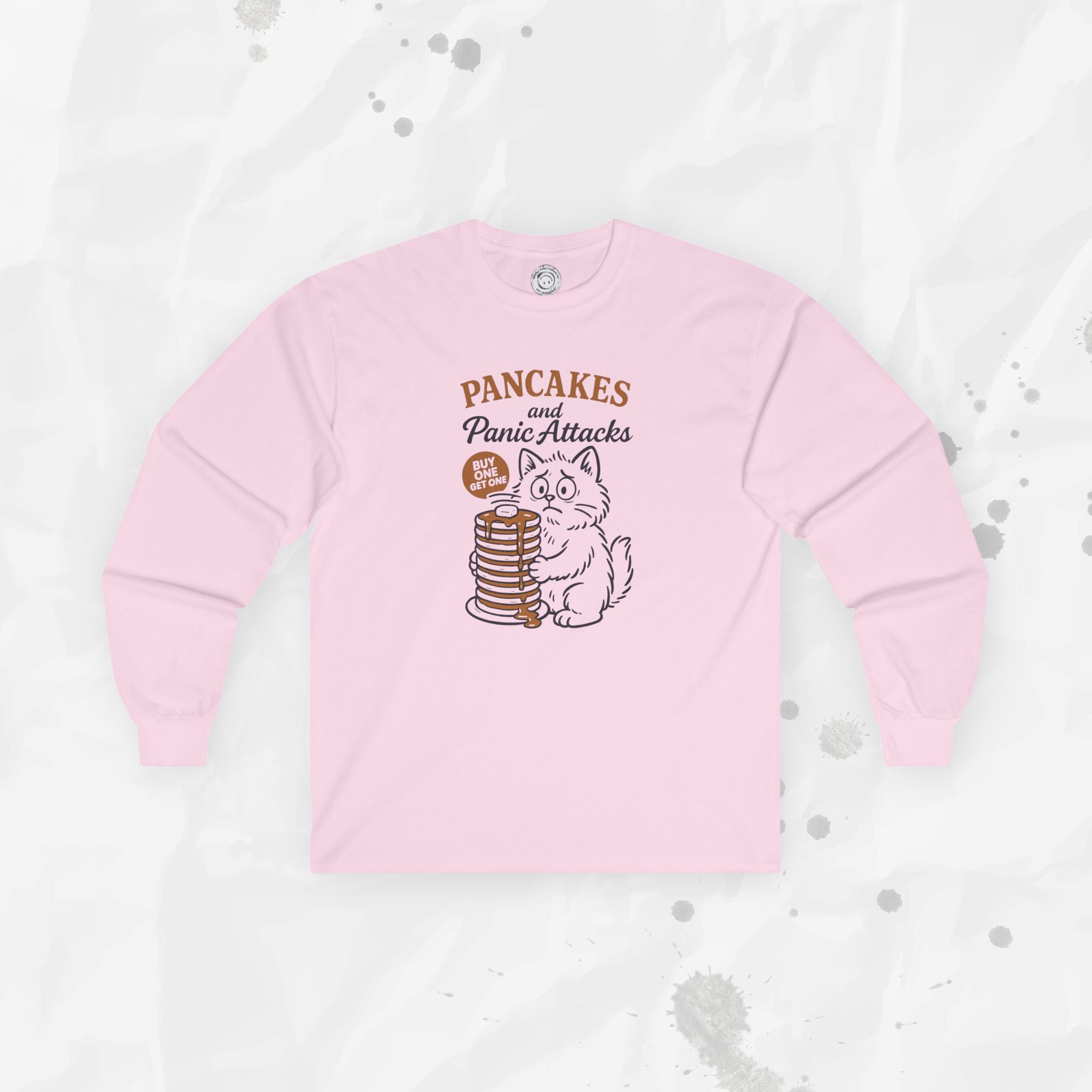 Pancakes and Panic Attacks - Long Sleeve T-Shirt