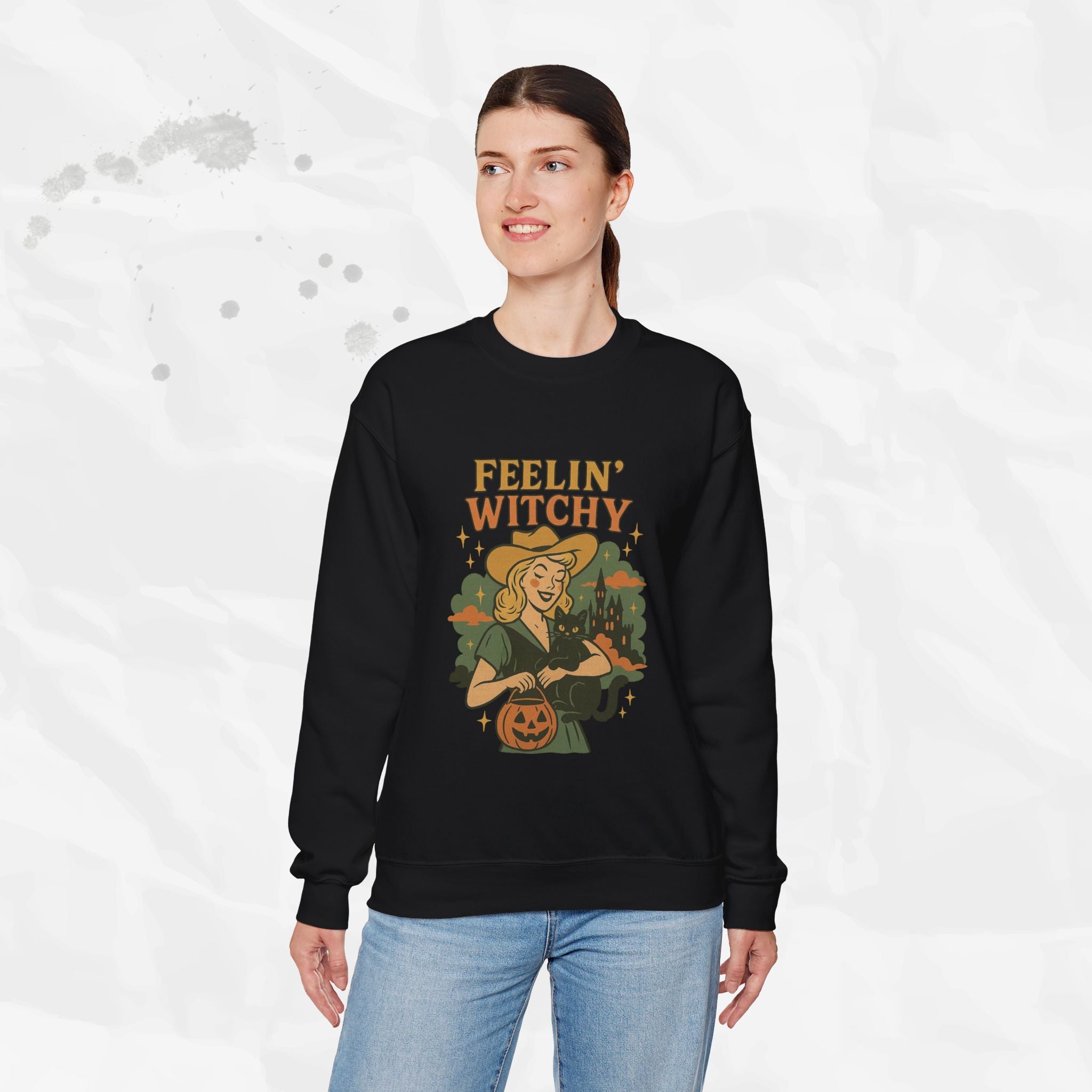 Feelin' Witchy - Crewneck Sweatshirt