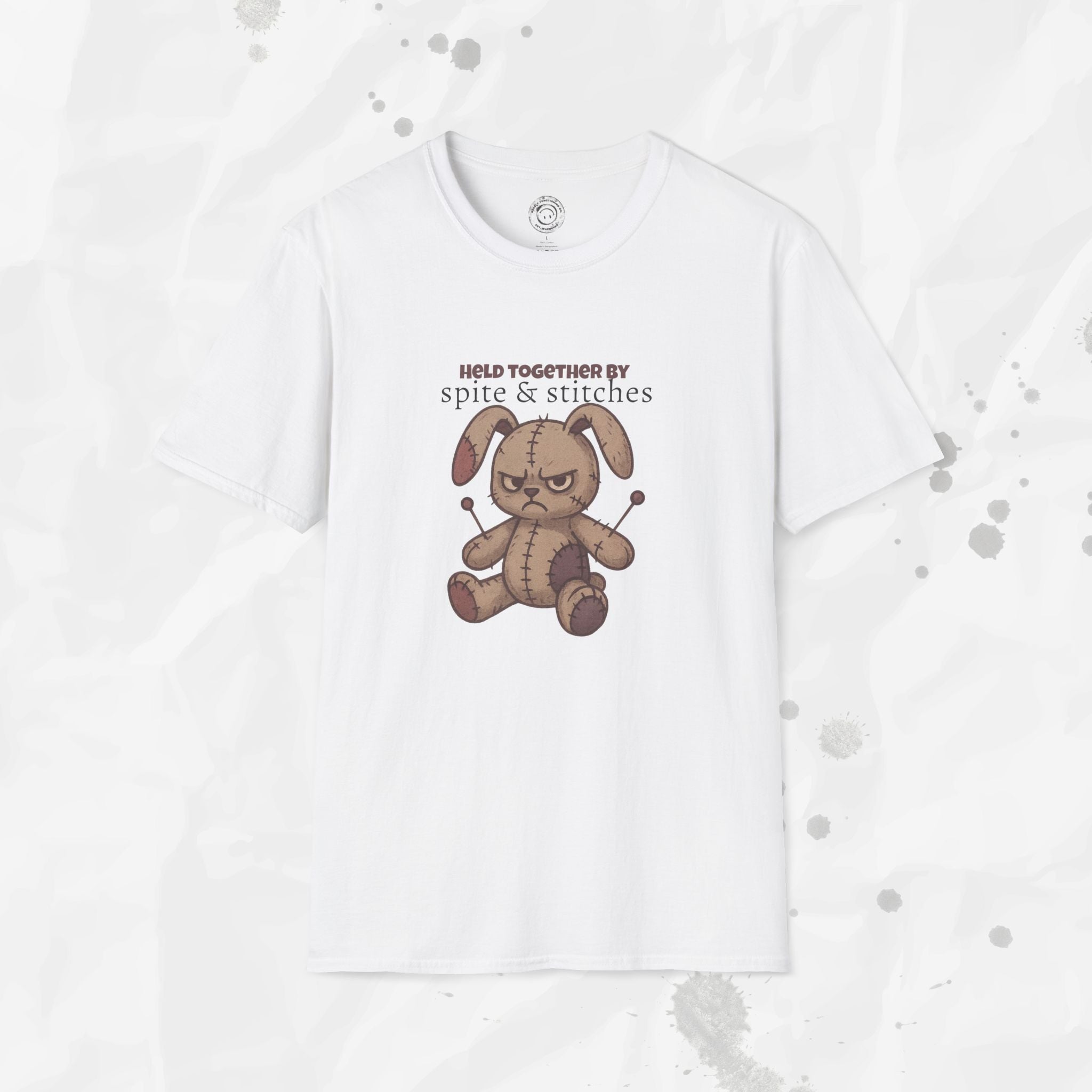 Held Together by Spite & Stitches - T-Shirt