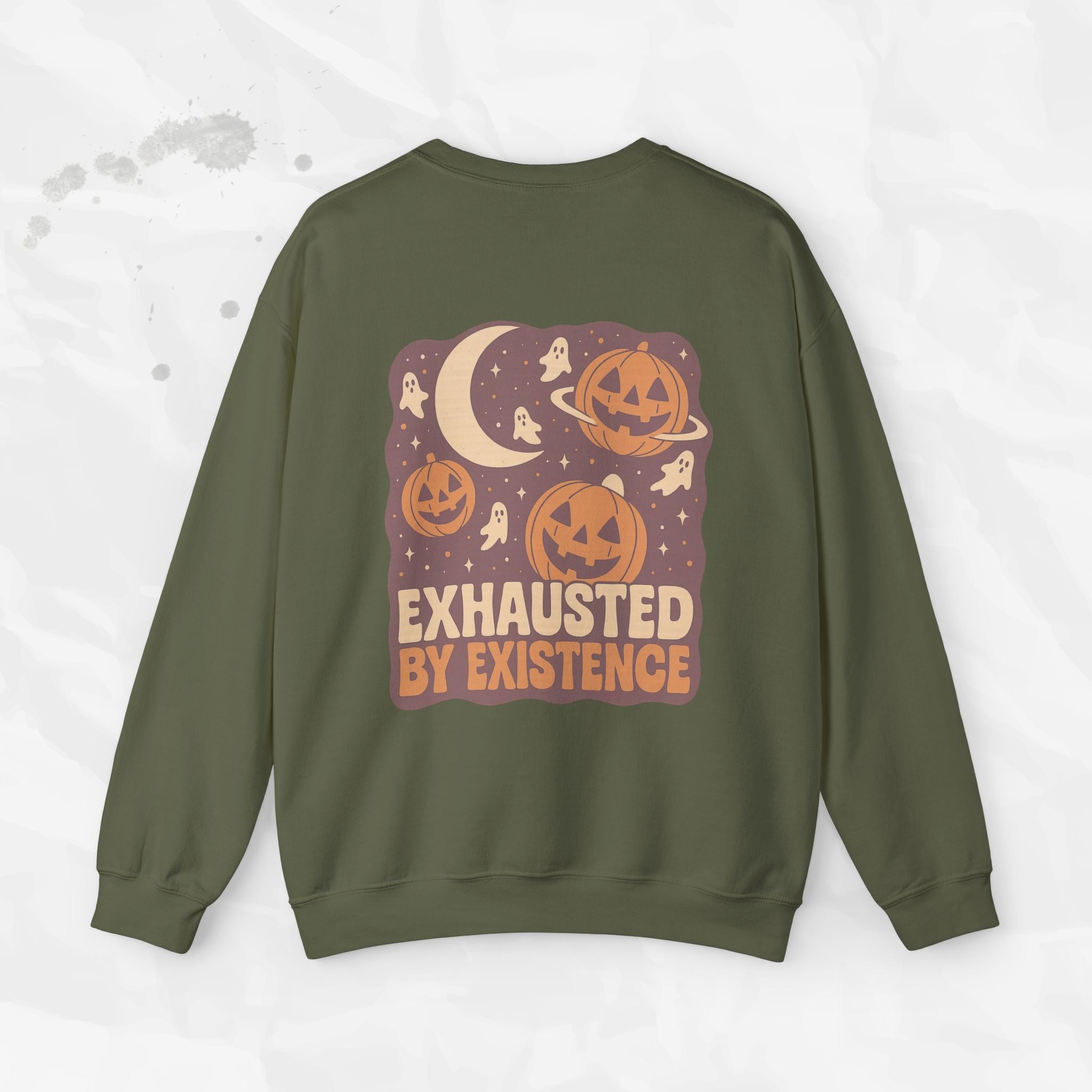 Exhausted by Existence - Crewneck Sweatshirt