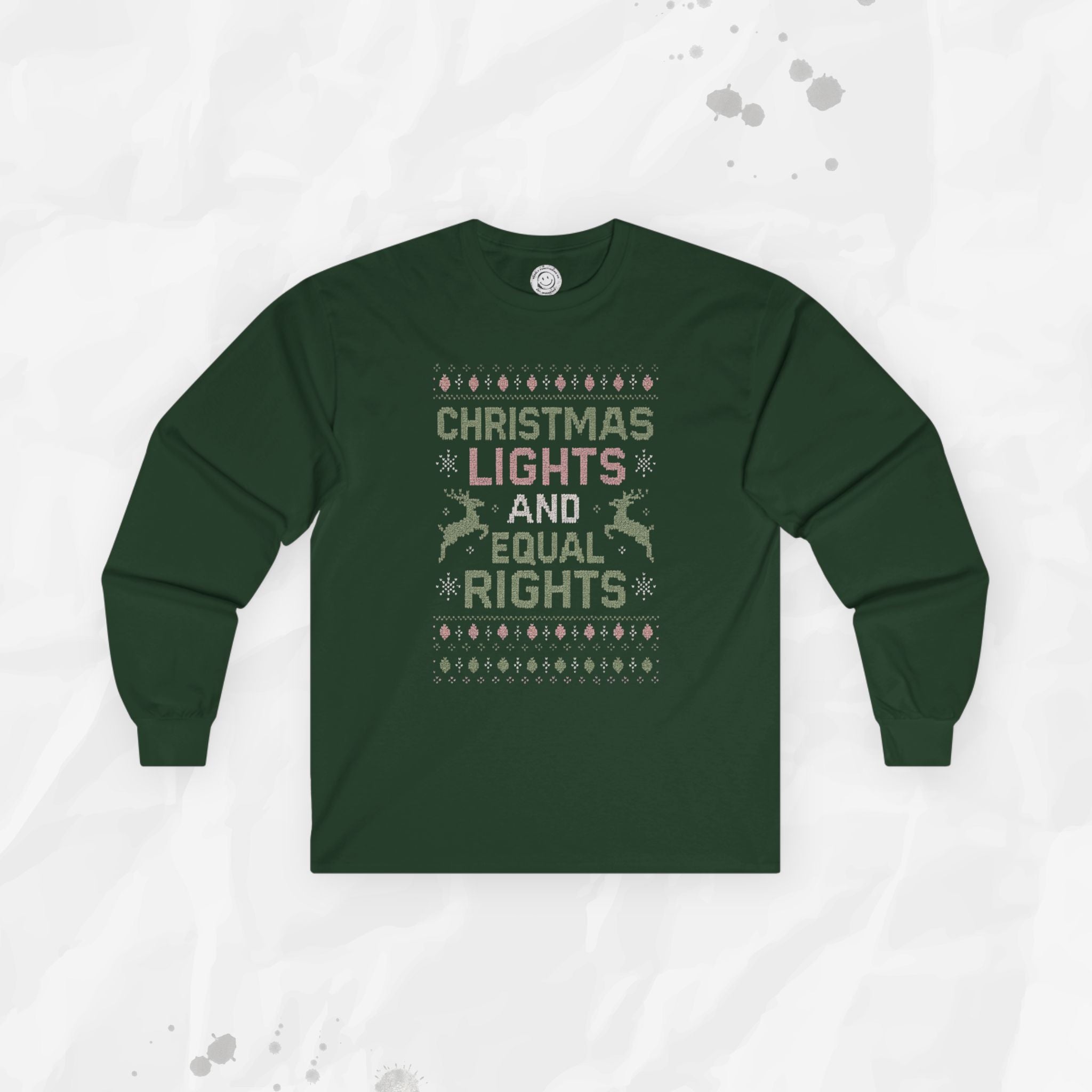 Christmas Lights and Equal Rights – Long Sleeve T-Shirt