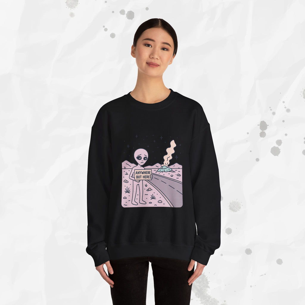 Anywhere But Here - Crewneck Sweatshirt