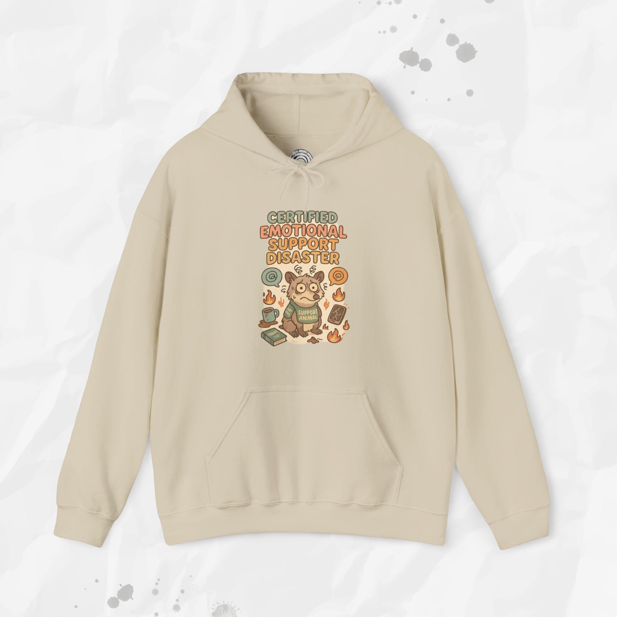 Certified Emotional Support Disaster - Hoodie
