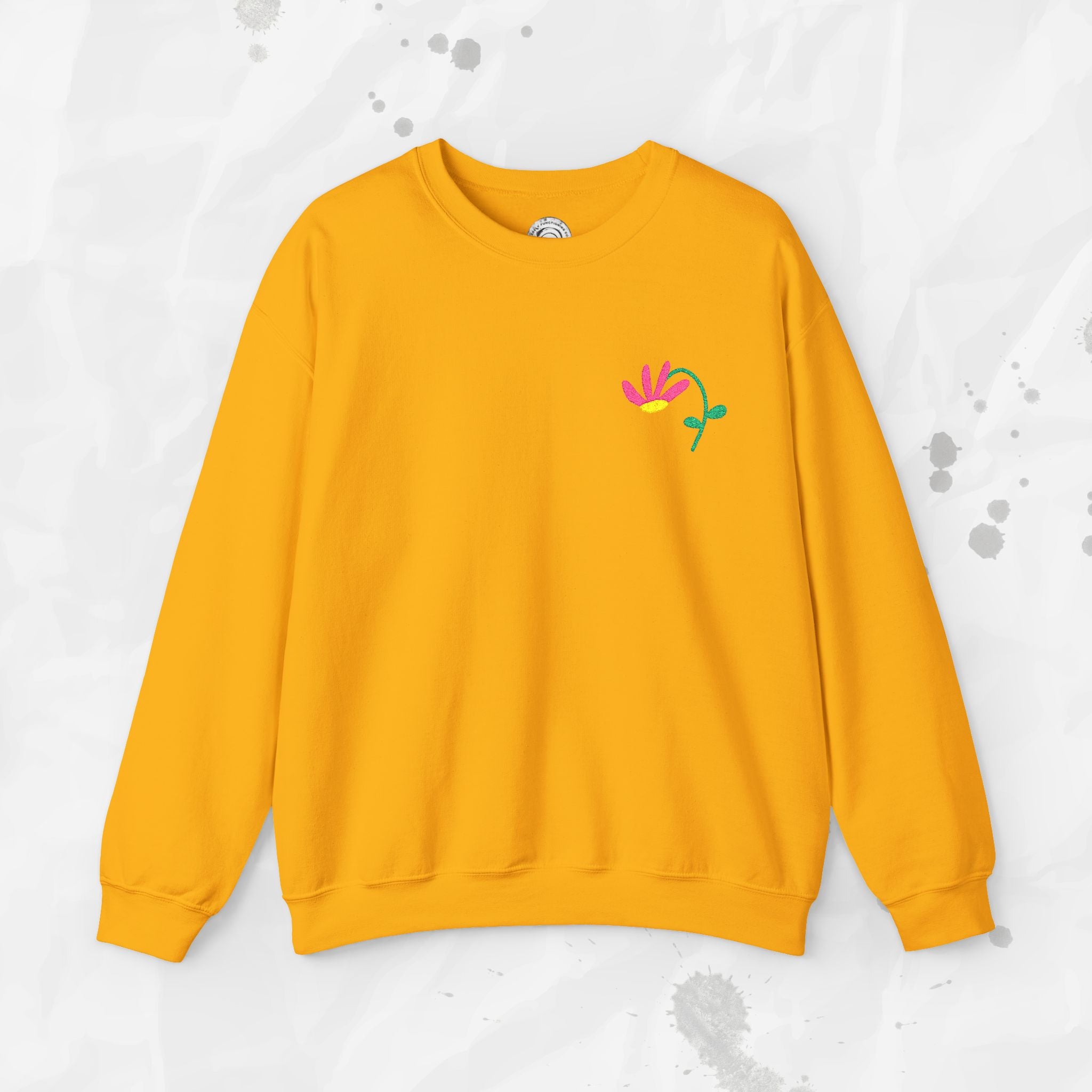 Bloom - Embroidered Crewneck Sweatshirt