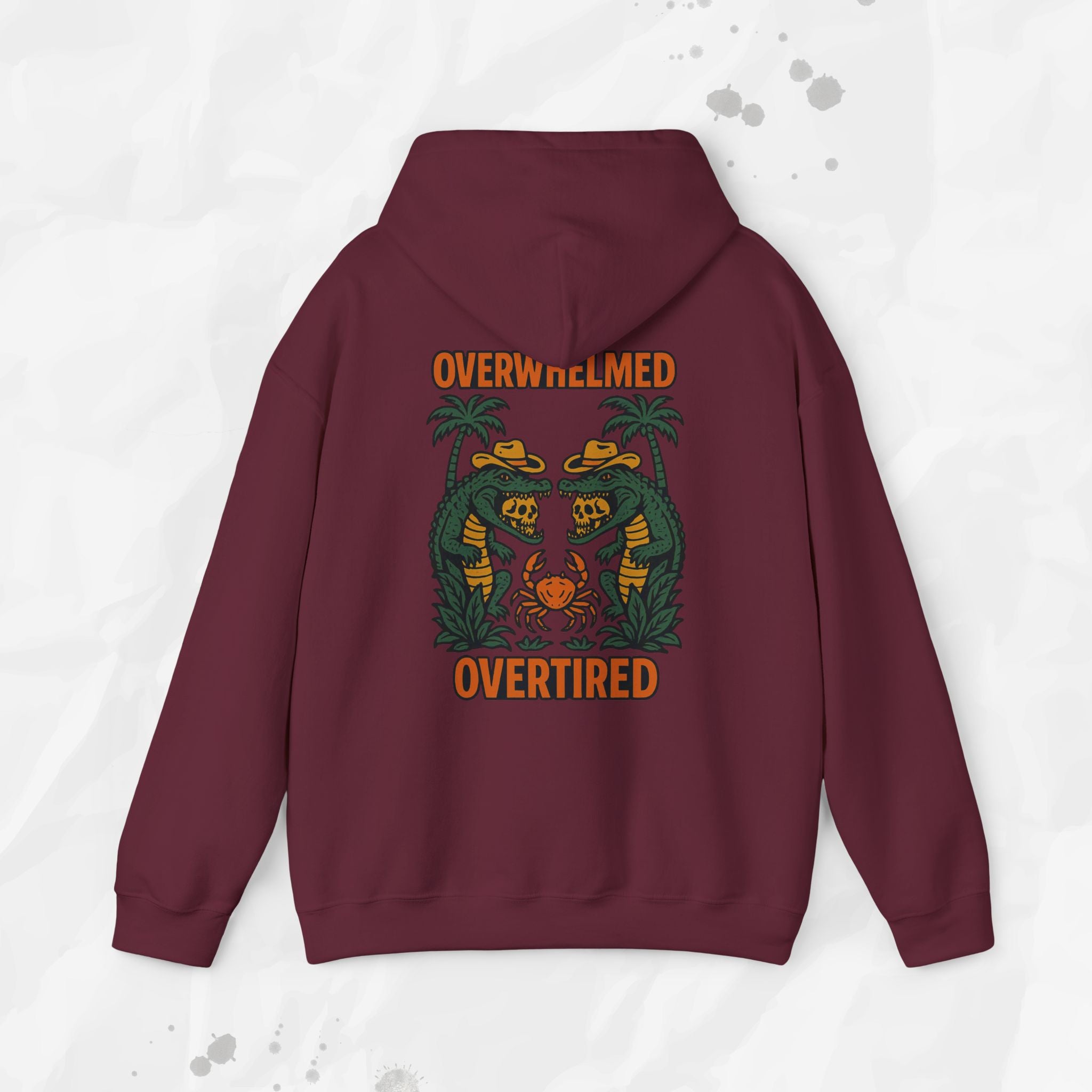 Overwhelmed & Overtired – Hoodie