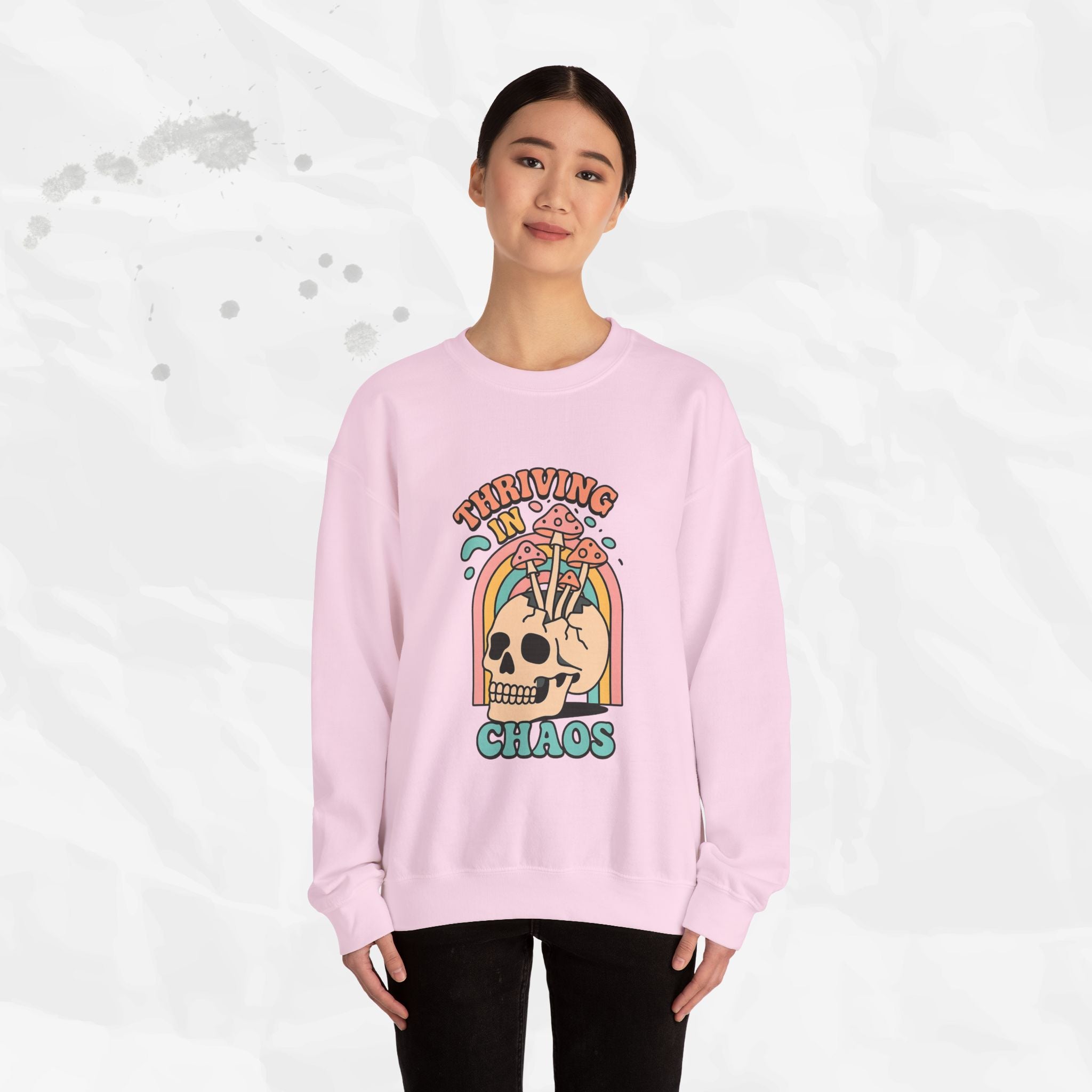 Thriving in Chaos – Crewneck Sweatshirt