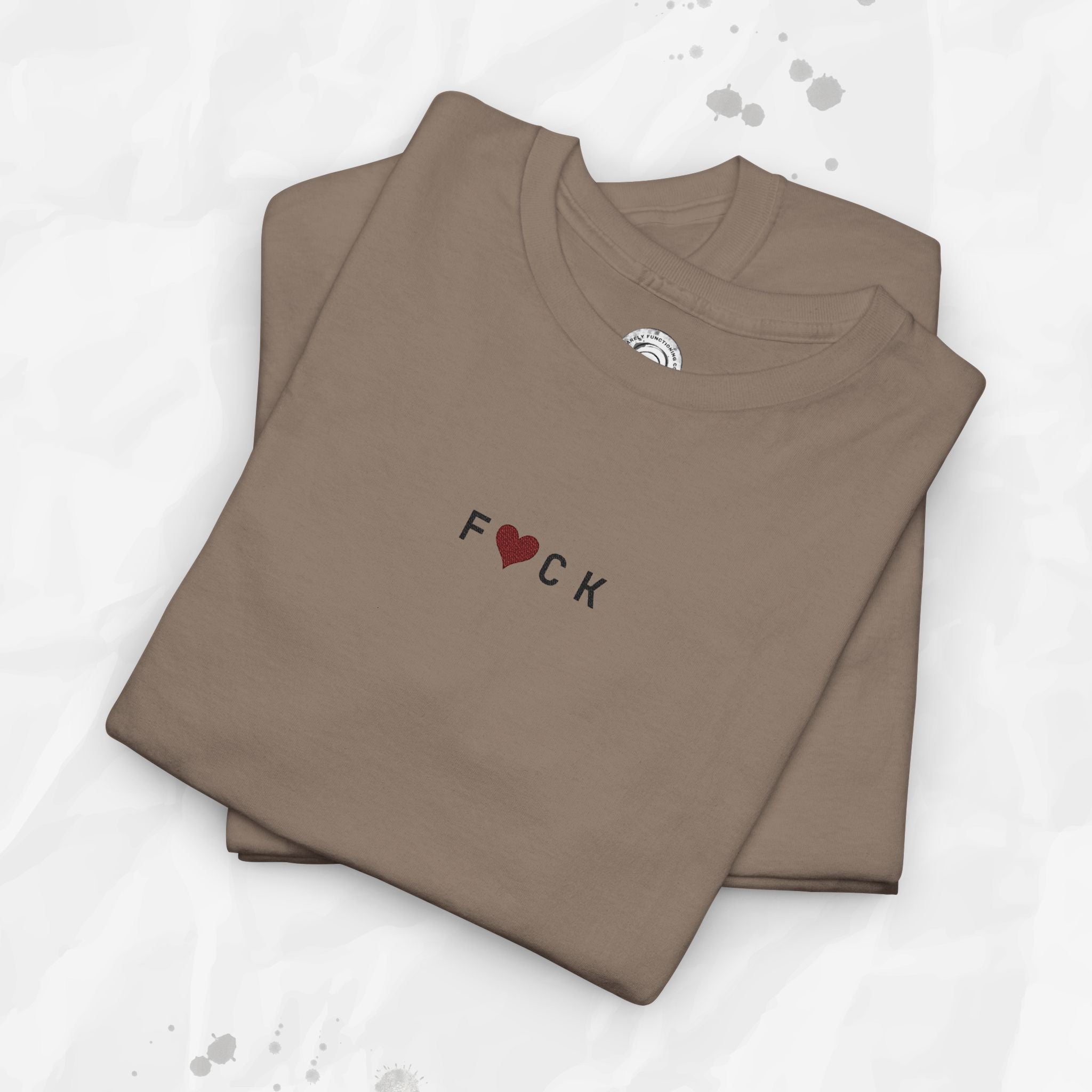 F❤CK – Embroidered T-Shirt