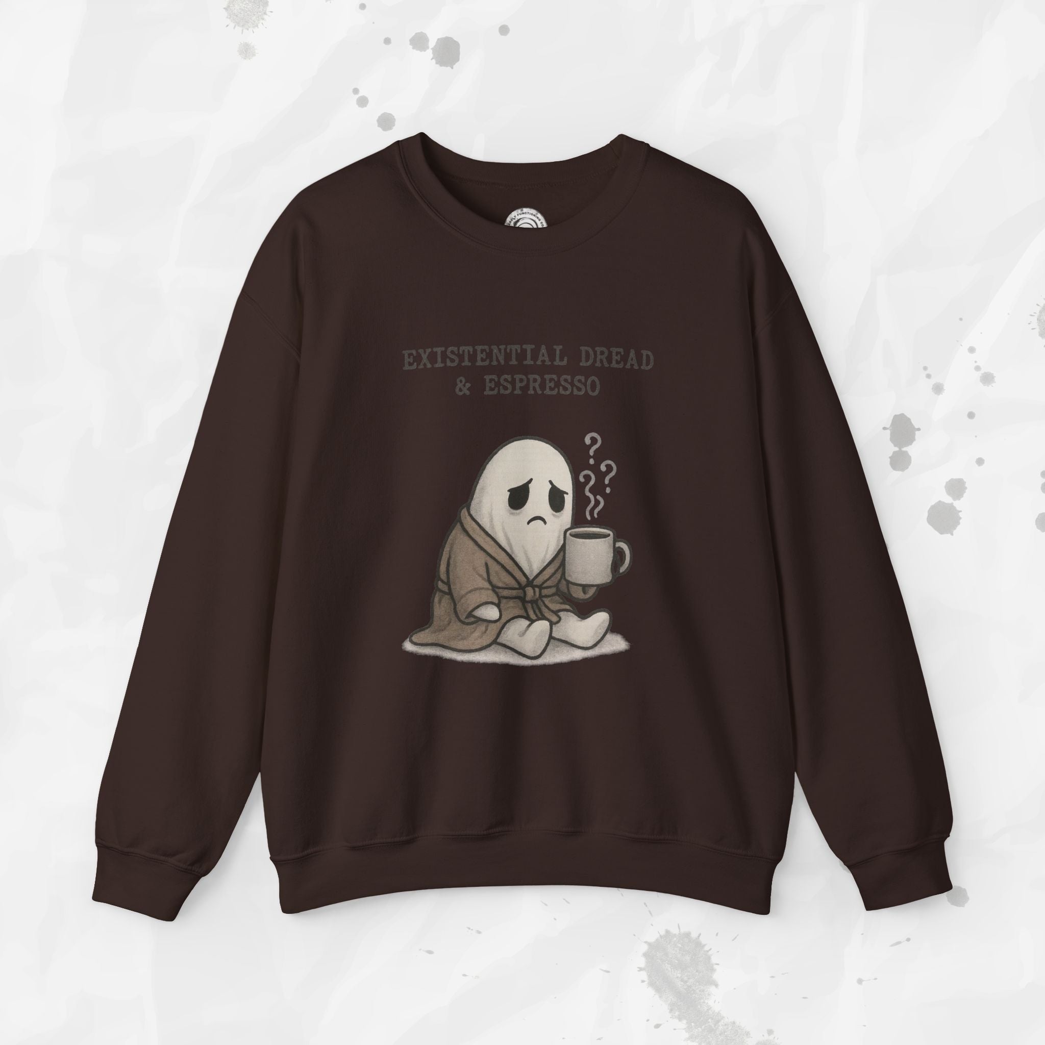 Existential Dread & Espresso - Crewneck Sweatshirt