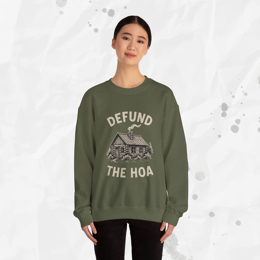 Defund the HOA – Crewneck Sweatshirt