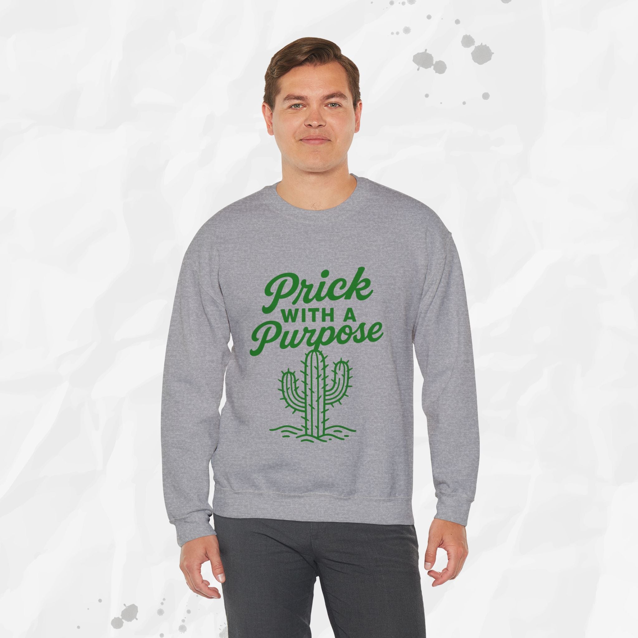 Prick With A Purpose - Crewneck Sweatshirt