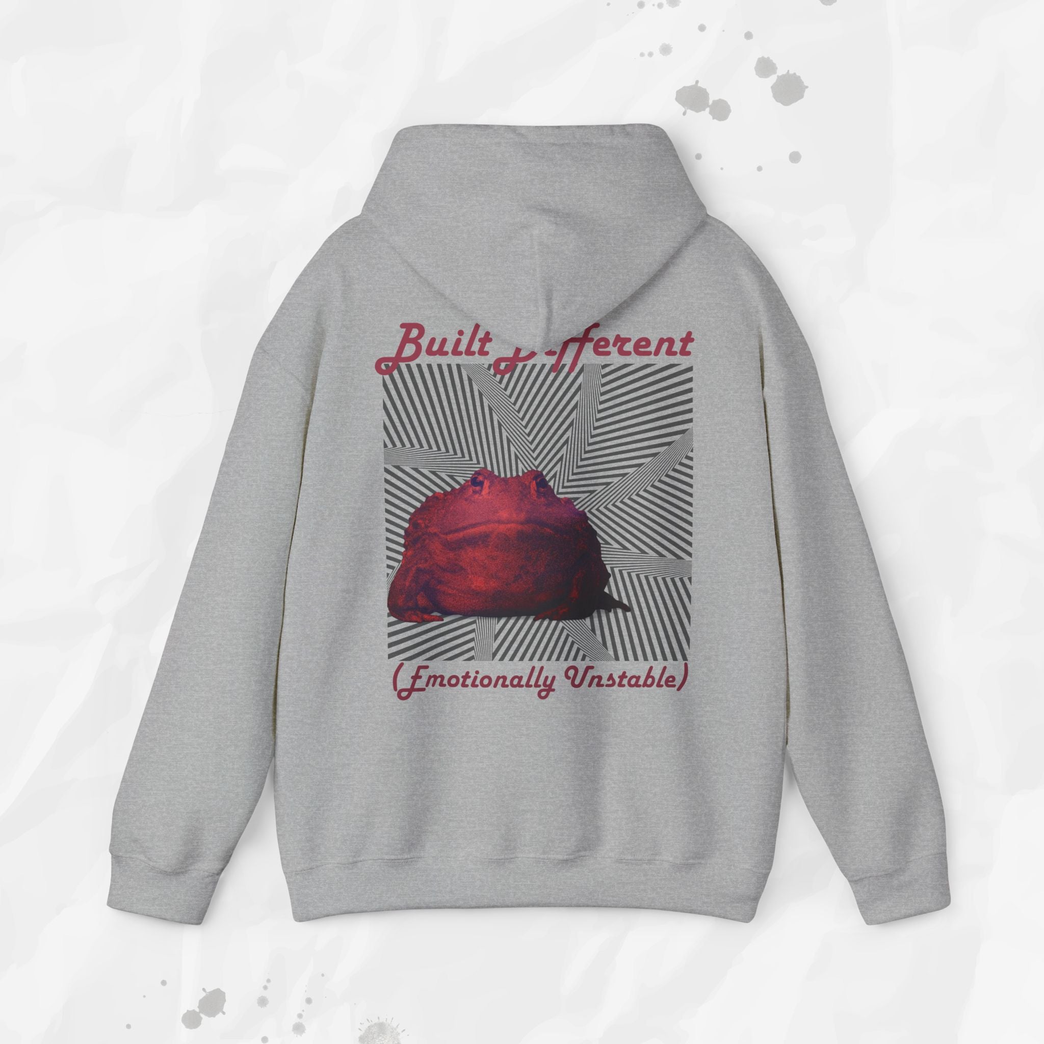 Built Different (Emotionally Unstable) – Hoodie