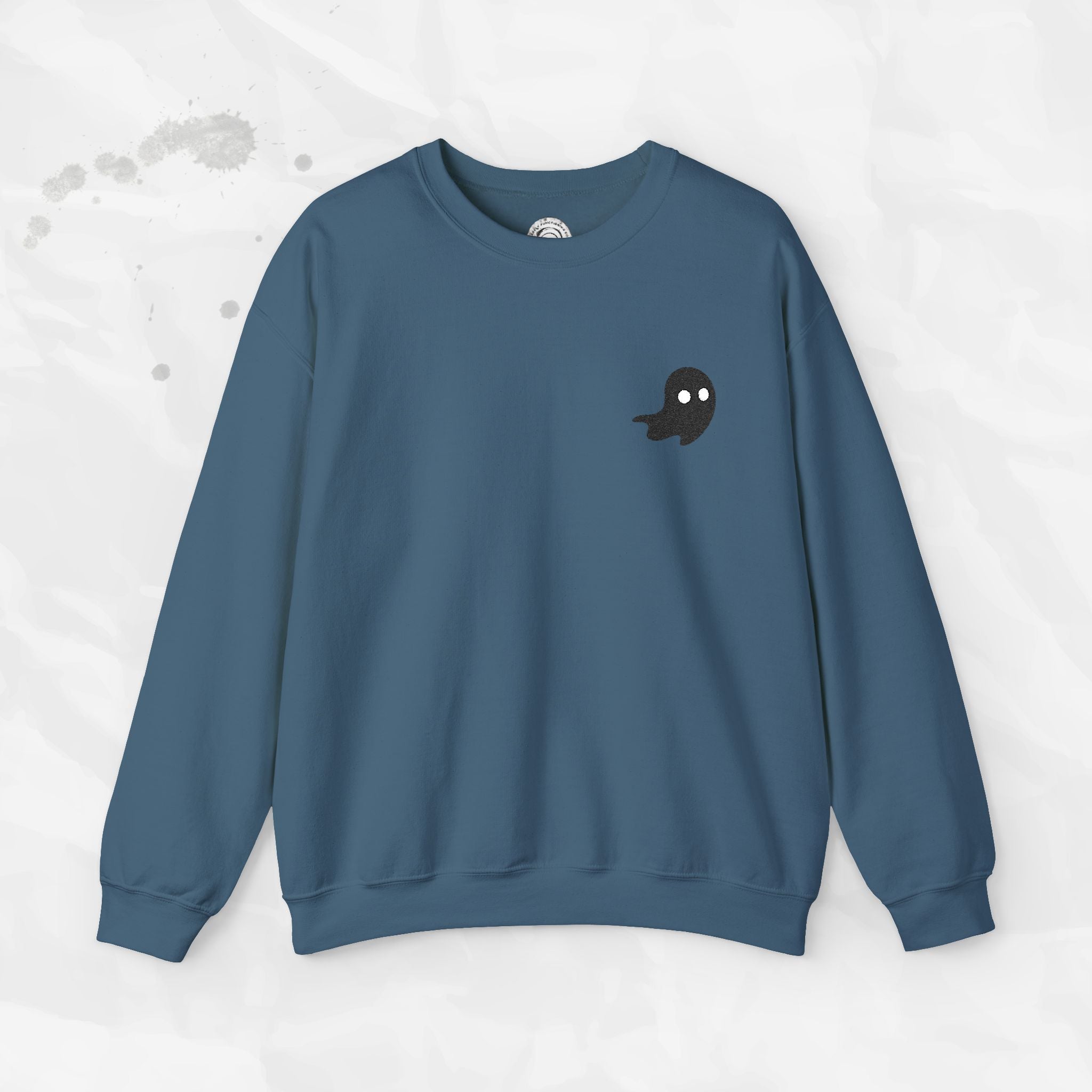 Lil Ghost - Embroidered Crewneck Sweatshirt