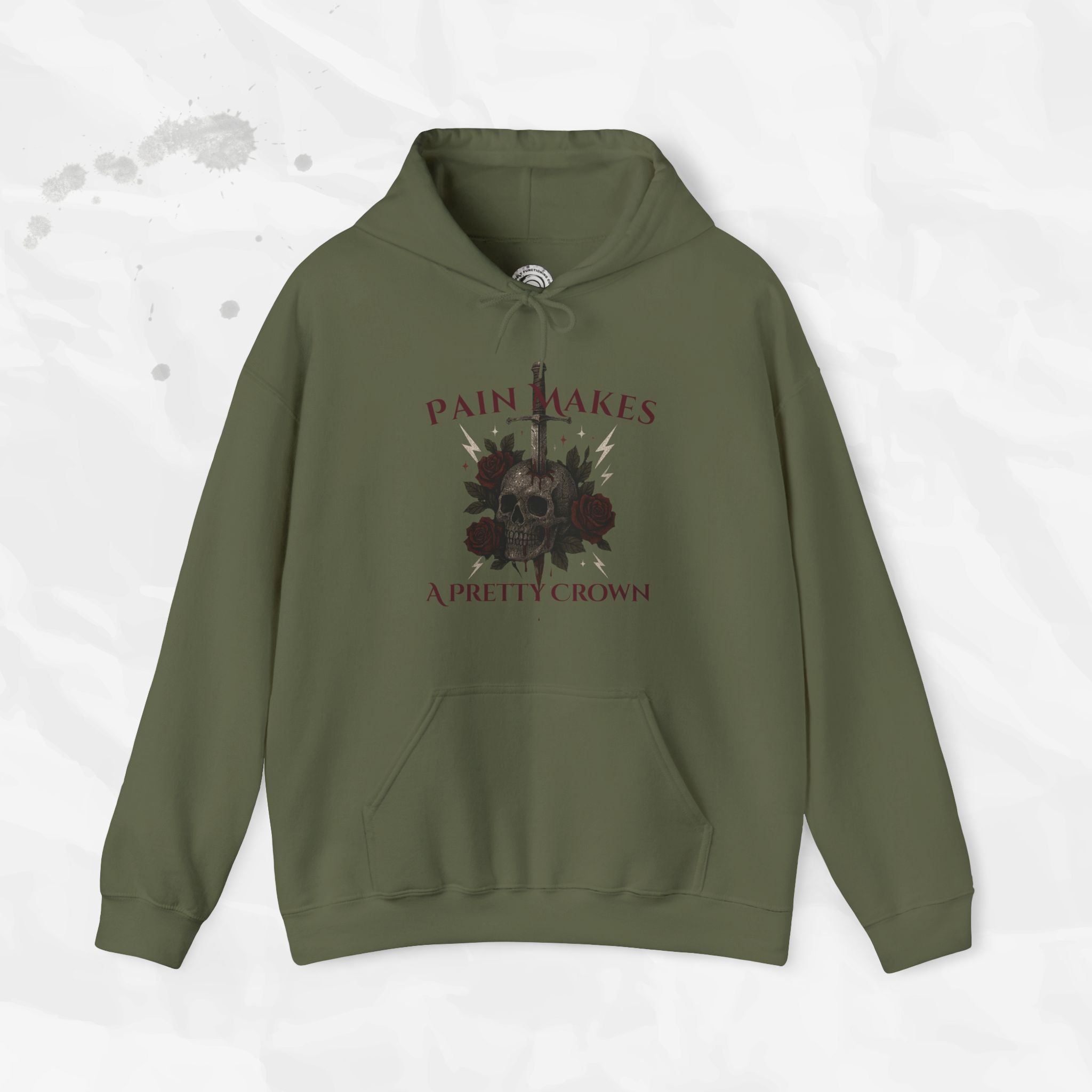 Pain Makes a Pretty Crown - Hoodie