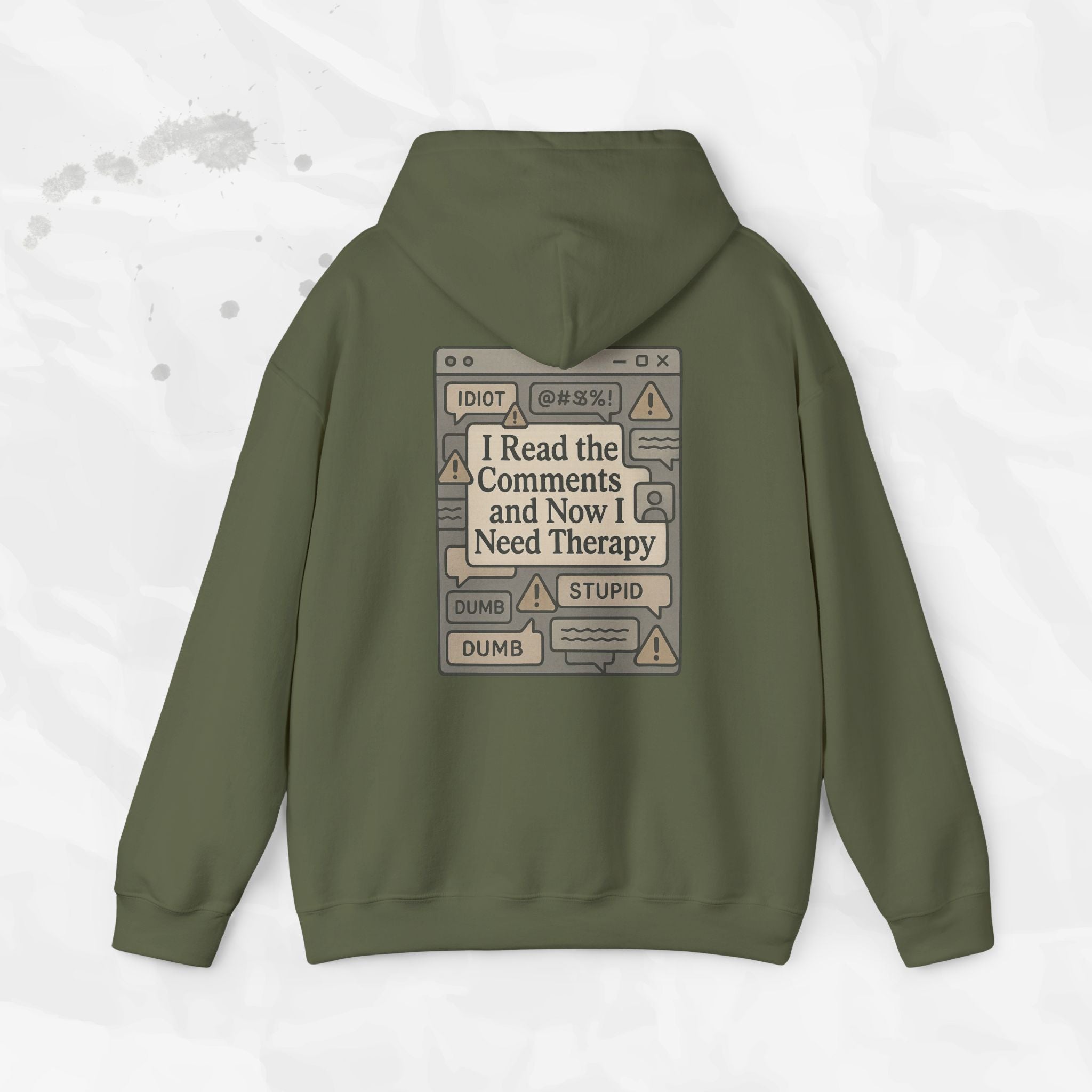 I Read the Comments and Now I Need Therapy - Hoodie