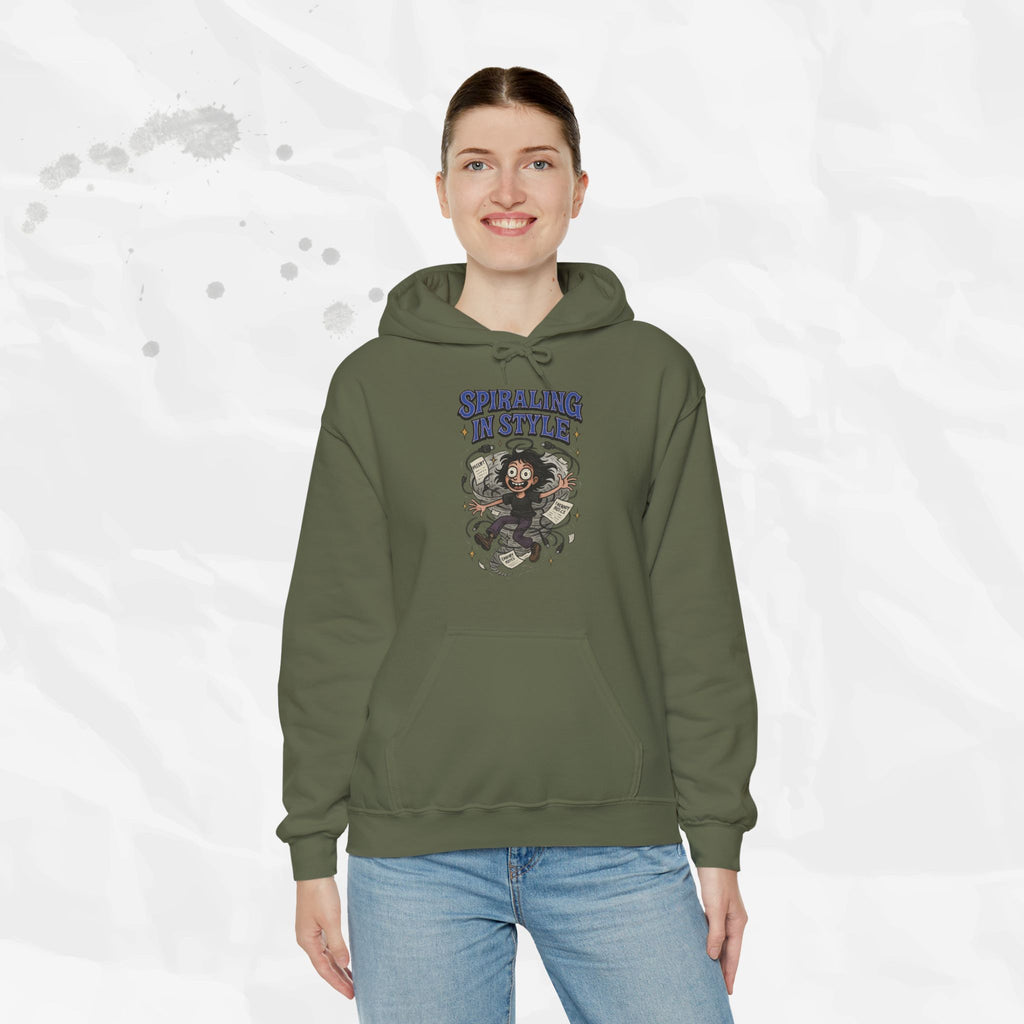 Spiraling in Style - Hoodie