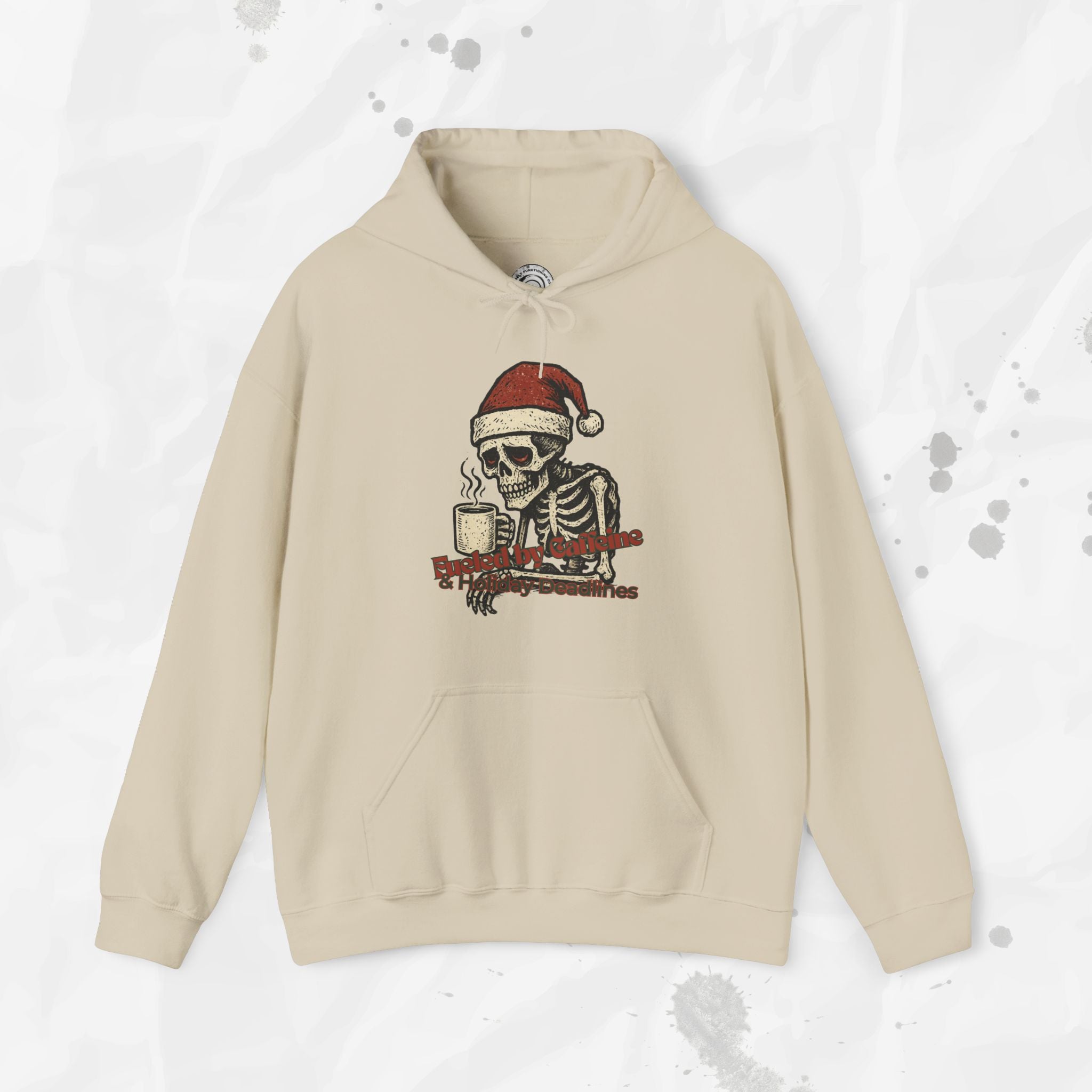 Fueled by Caffeine & Christmas – Hoodie