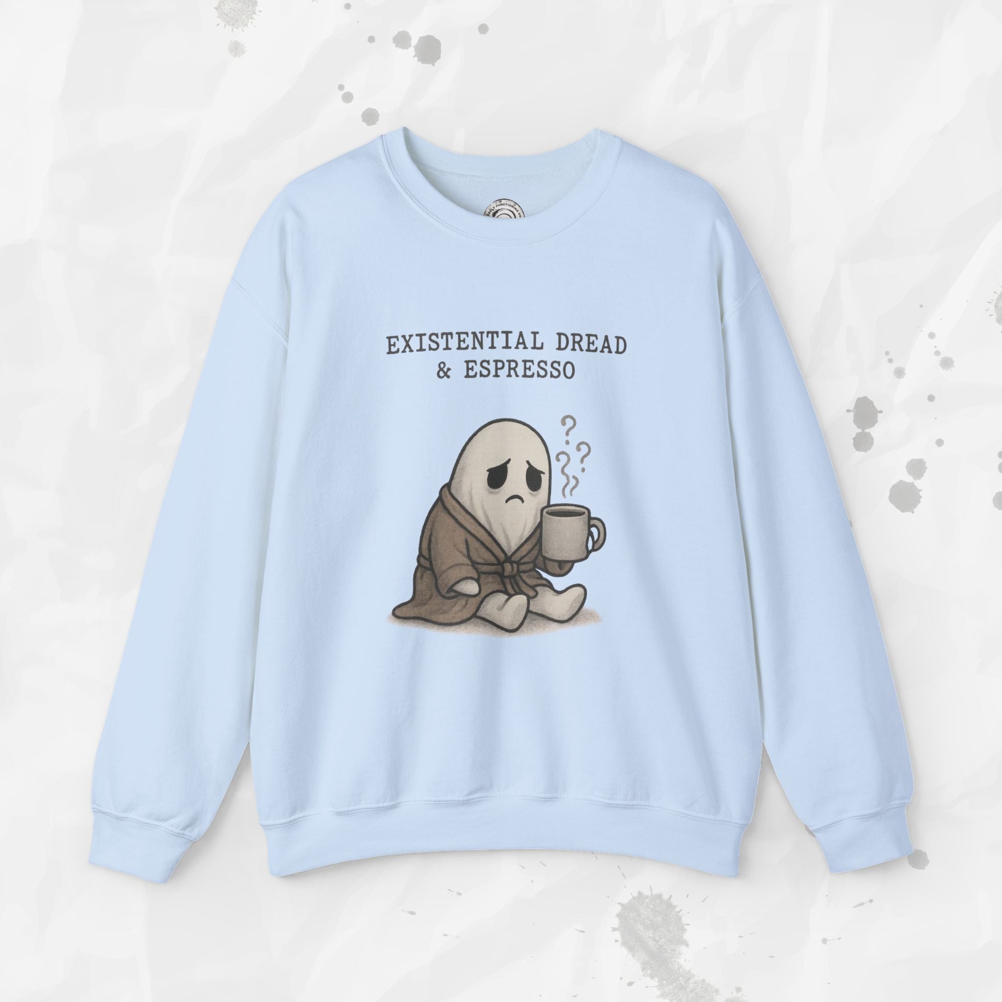 Existential Dread & Espresso - Crewneck Sweatshirt