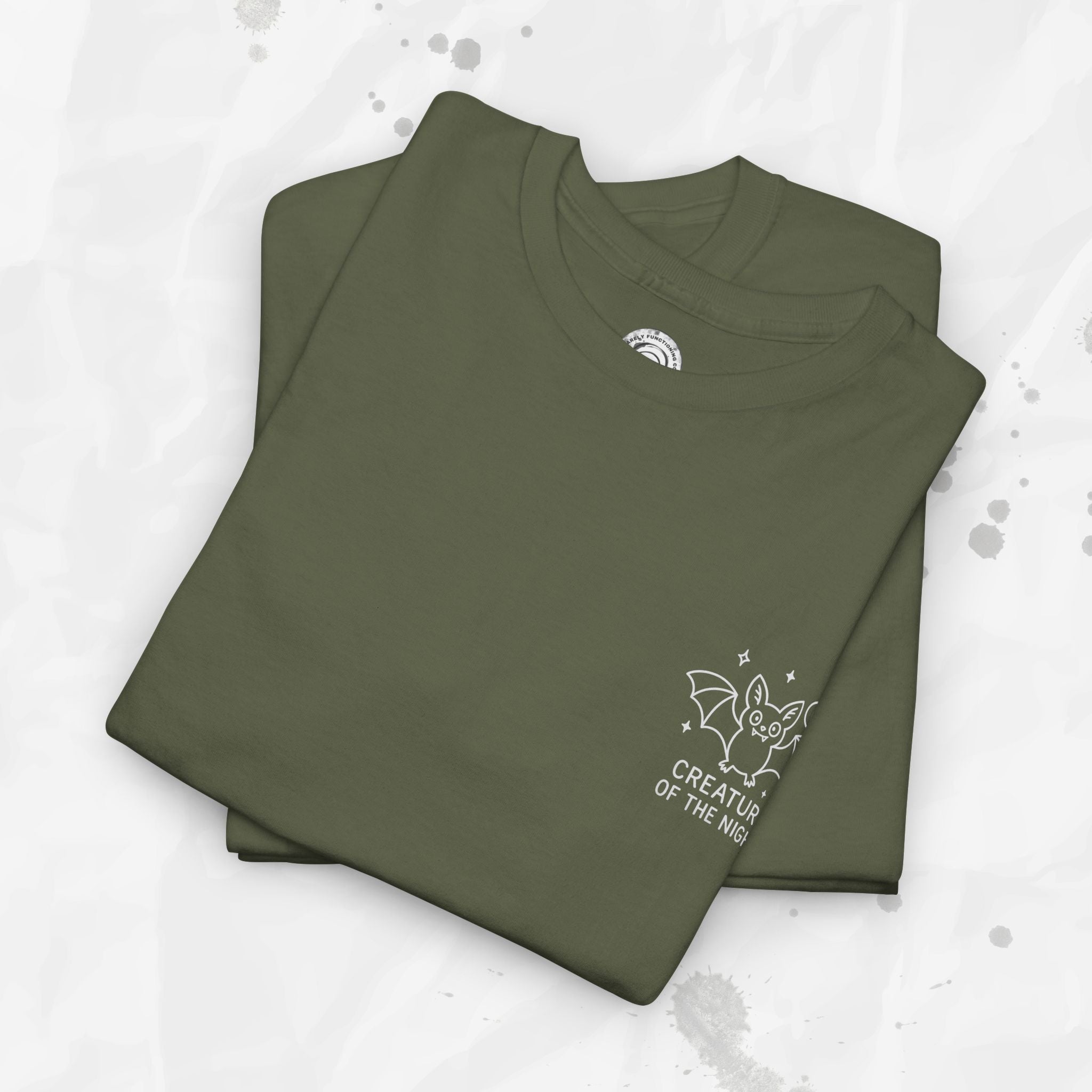 Creature of the Night – T-Shirt (Pocket Print)