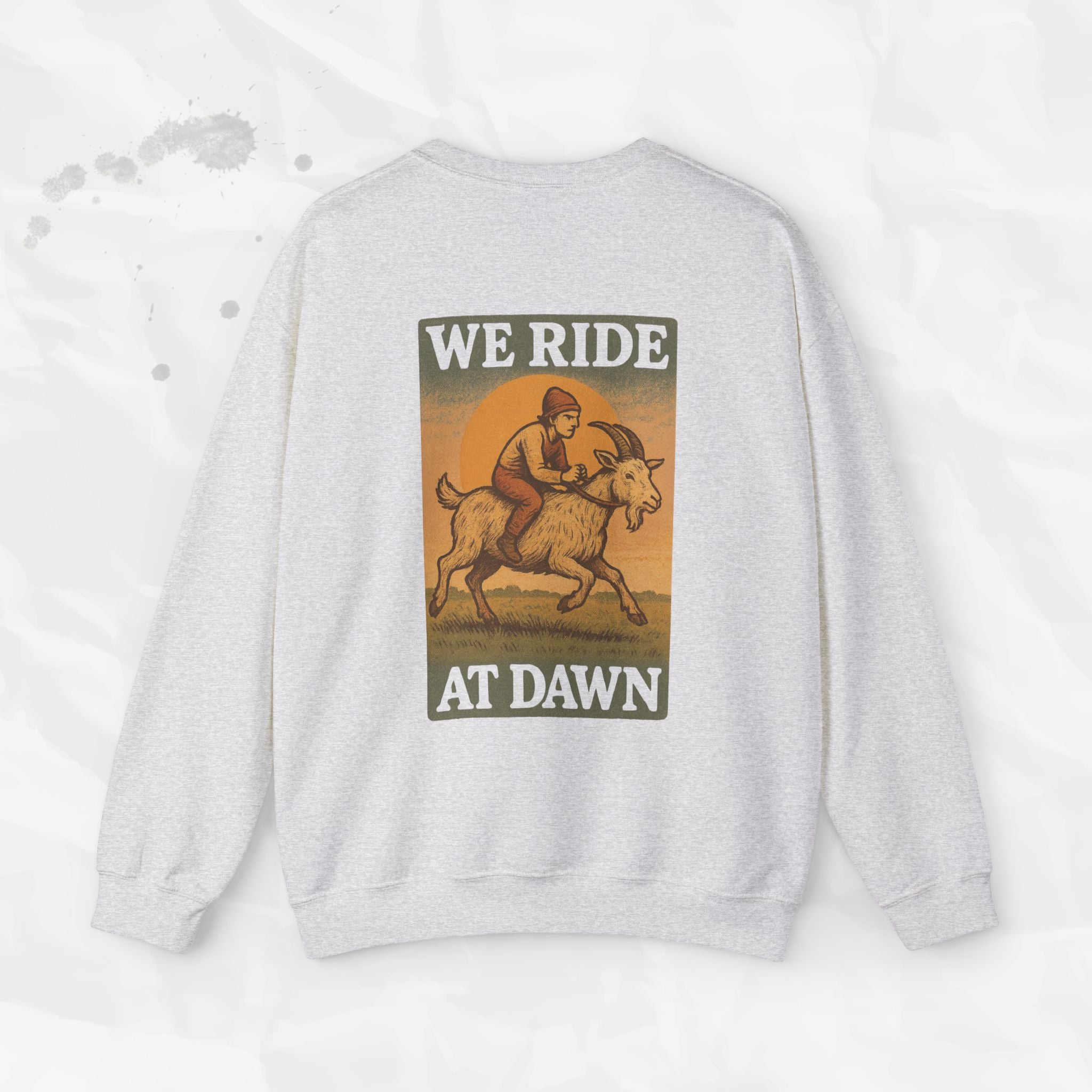 We Ride At Dawn - Crewneck Sweatshirt