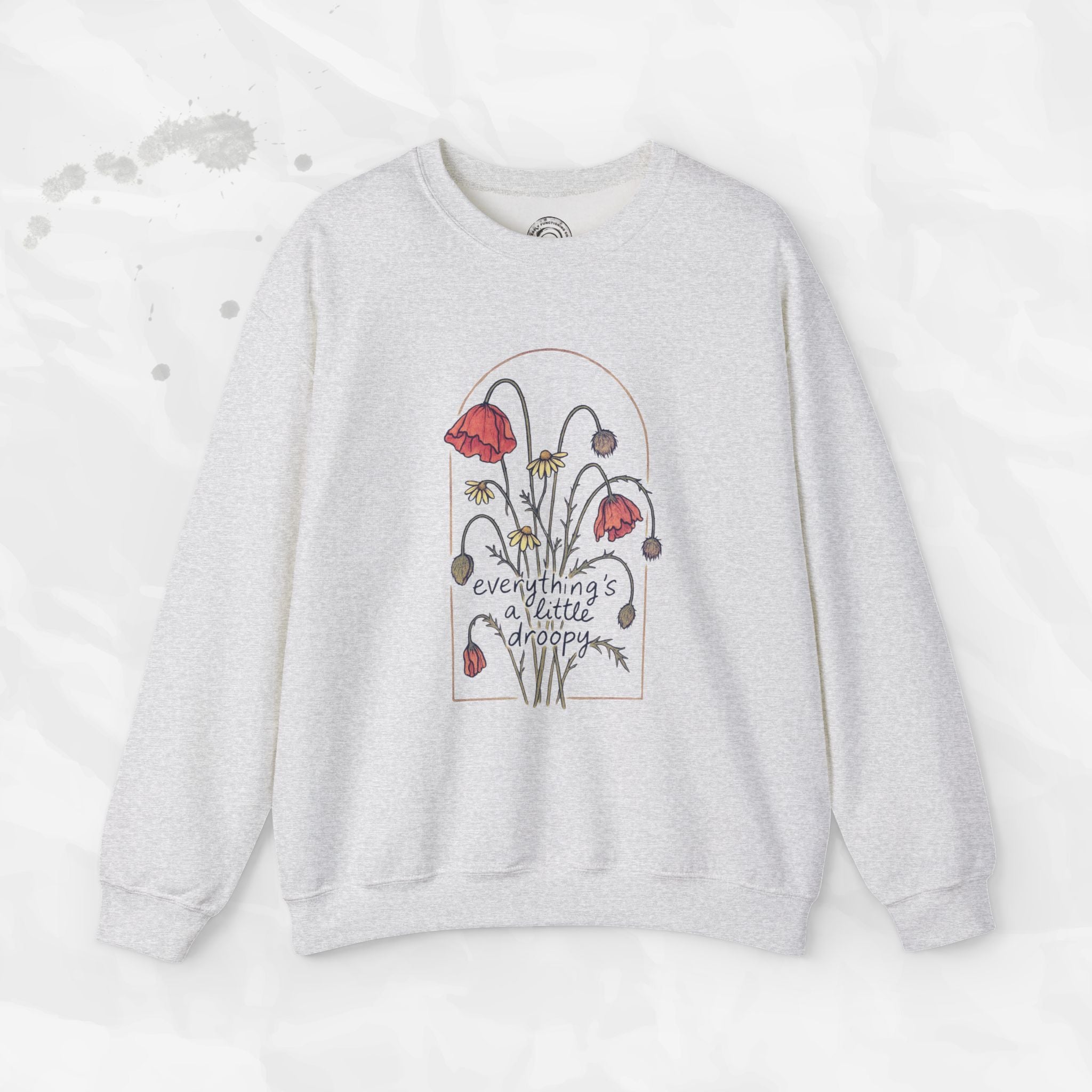 Everythings a Little Droopy - Crewneck Sweatshirt