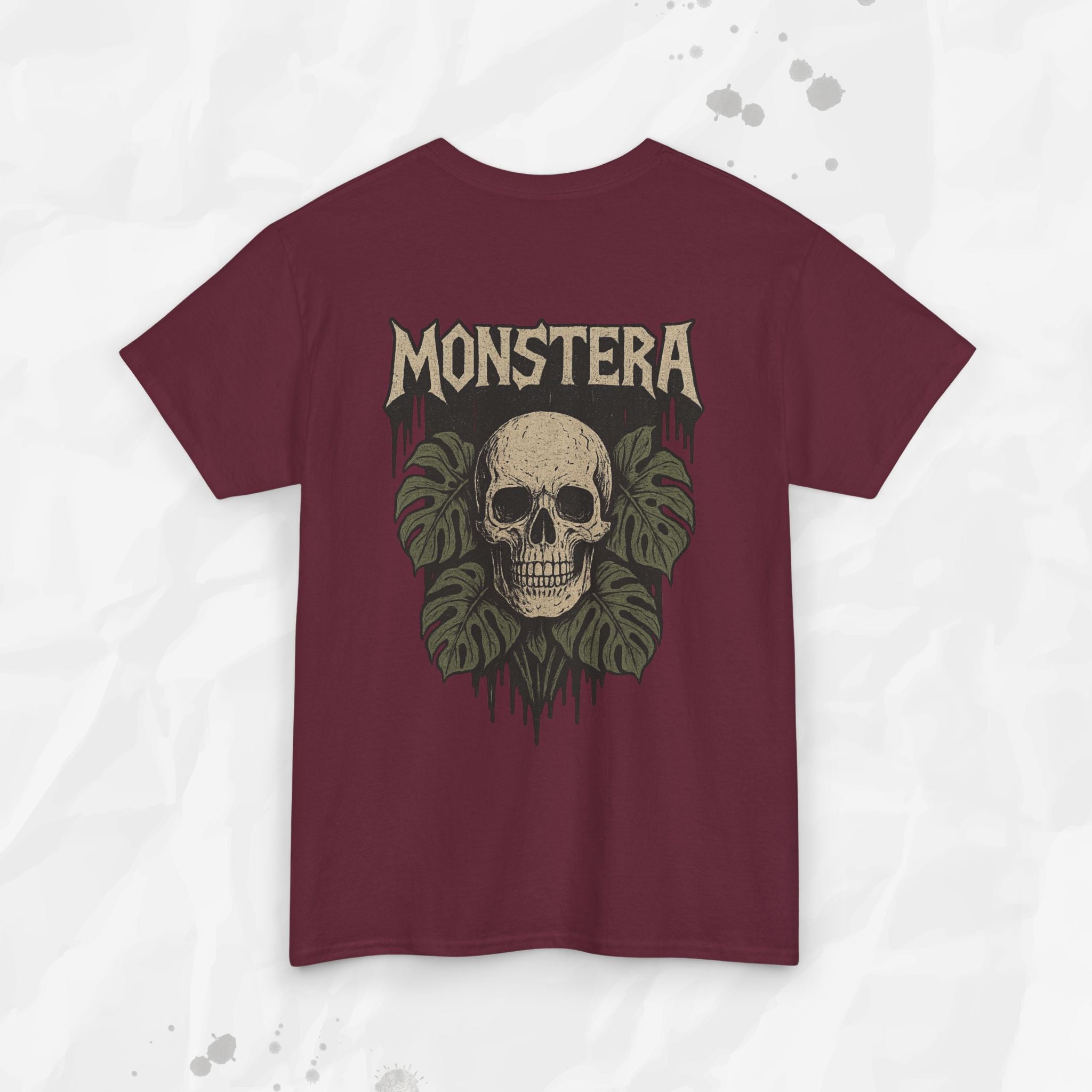 Monstera Skull - T-Shirt