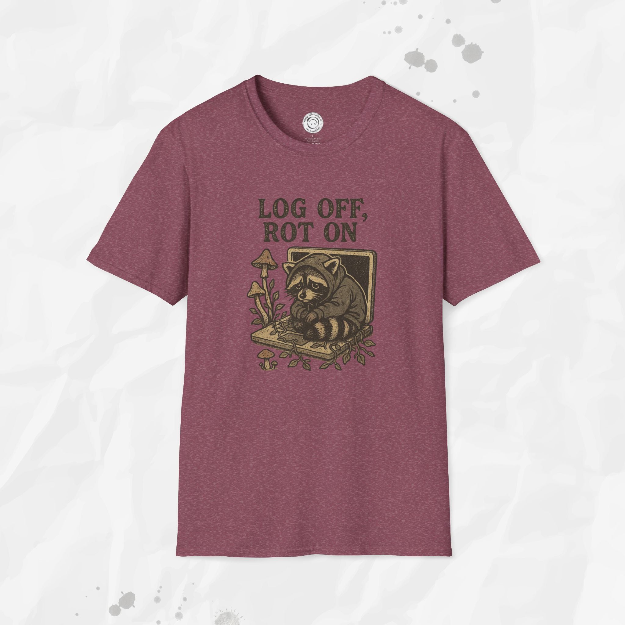 Log Off, Rot On - T-Shirt