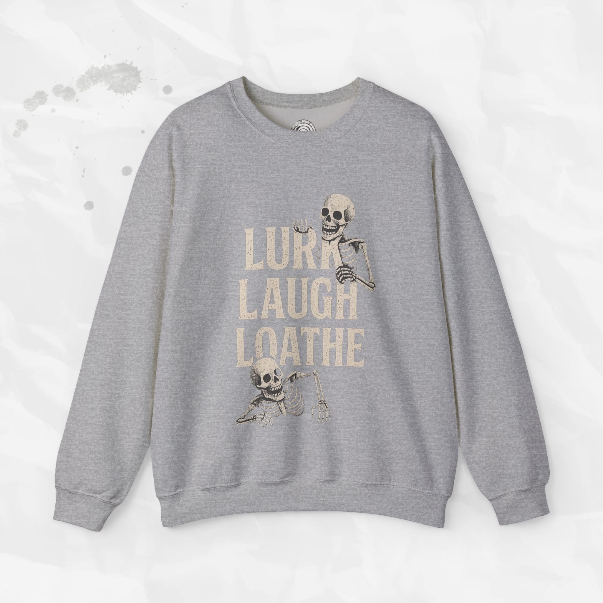Lurk Laugh Loathe - Crewneck Sweatshirt