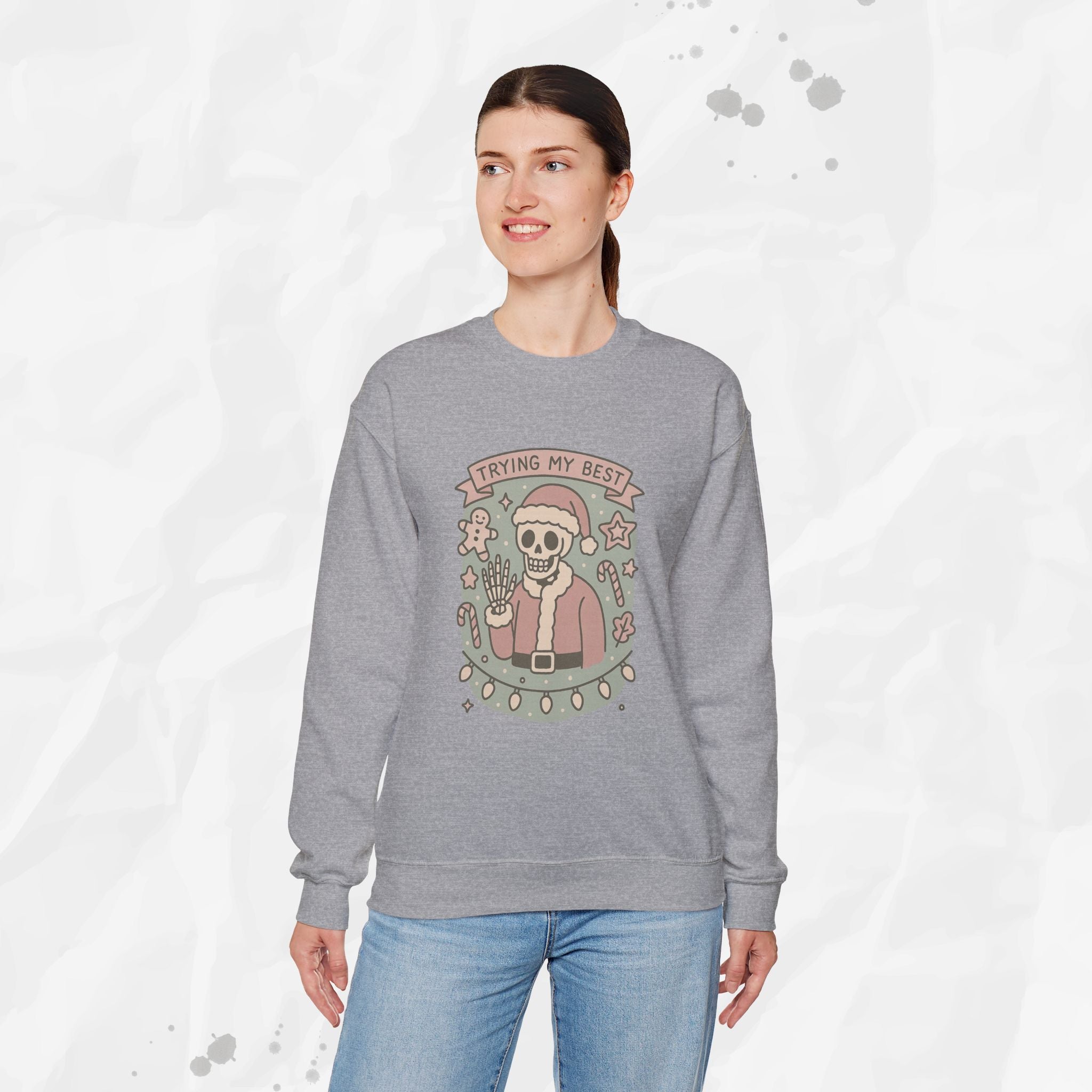 Trying My Best – Crewneck Sweatshirt