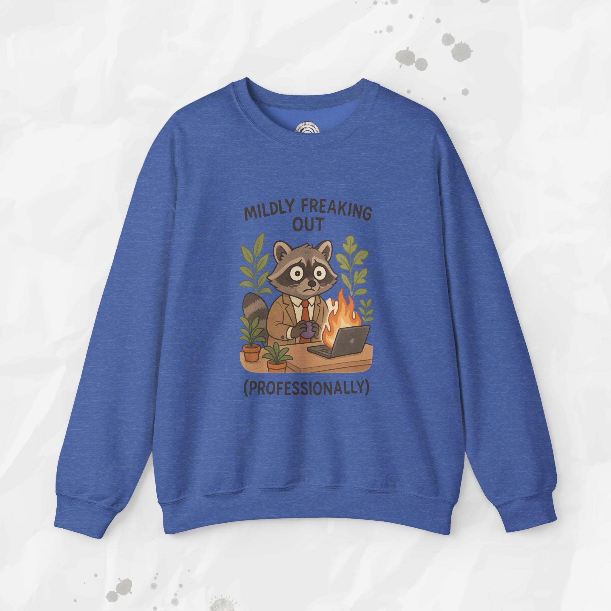 Mildly Freaking Out (Professionally) - Crewneck Sweatshirt